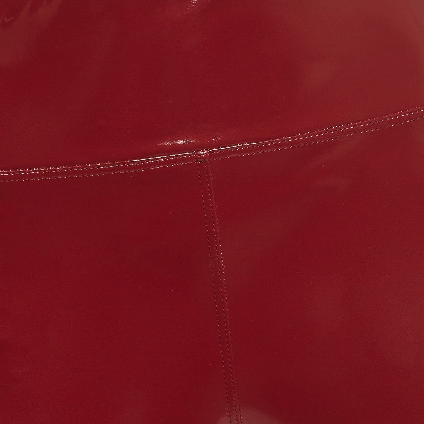 Heroine Sport Red Faux Leather Blade Leggings