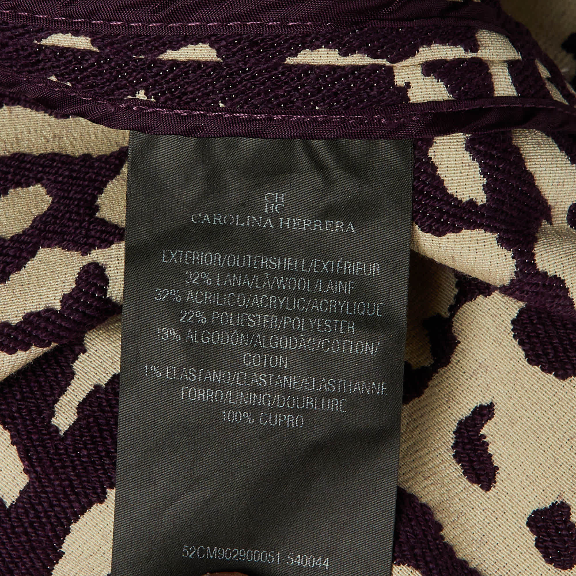 Purple /white Patterned Knit Flounced Hem Short Dress