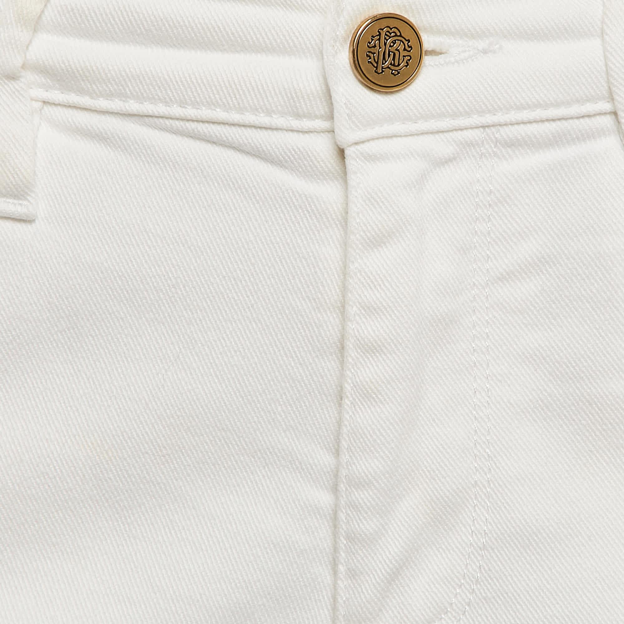 White Denim Skinny Jeans M Waist 30"