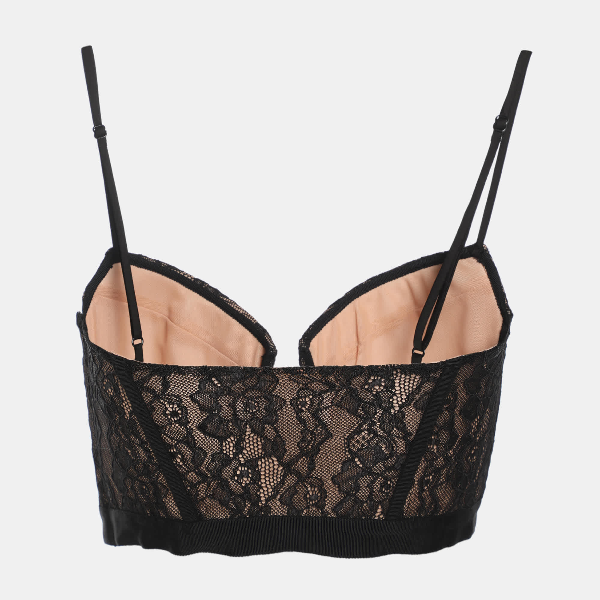 Jonathan Simkhai Black Floral Lace Camisole