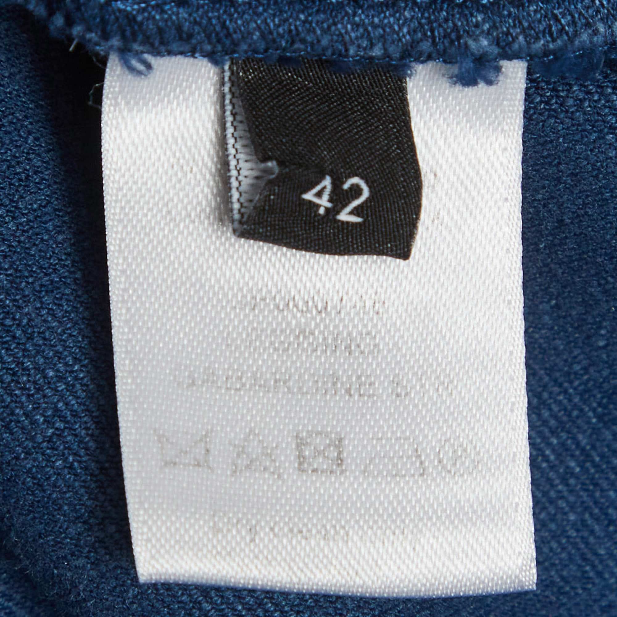GABARDINE Joseph Blue Stretch Gabardine Leggings