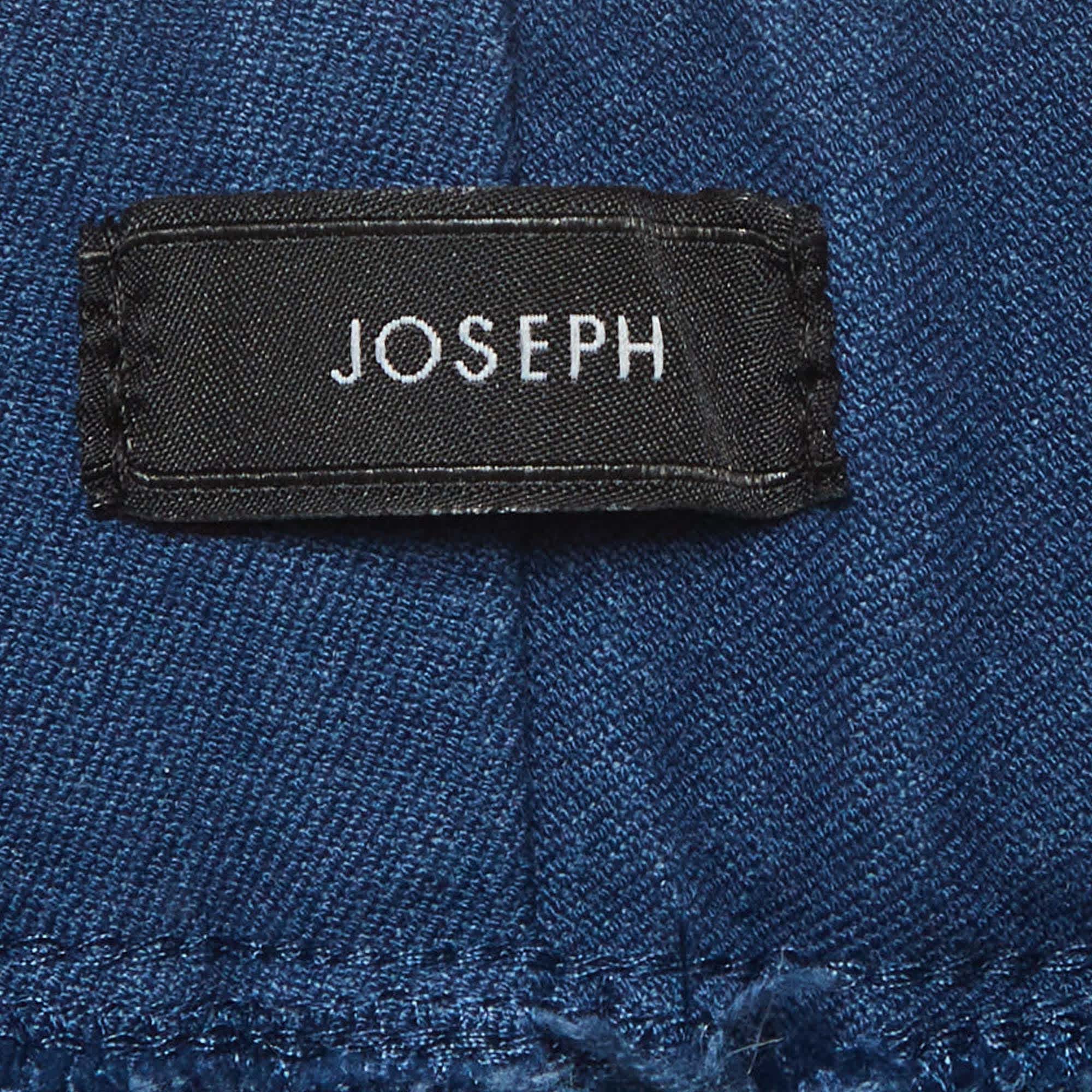 GABARDINE Joseph Blue Stretch Gabardine Leggings