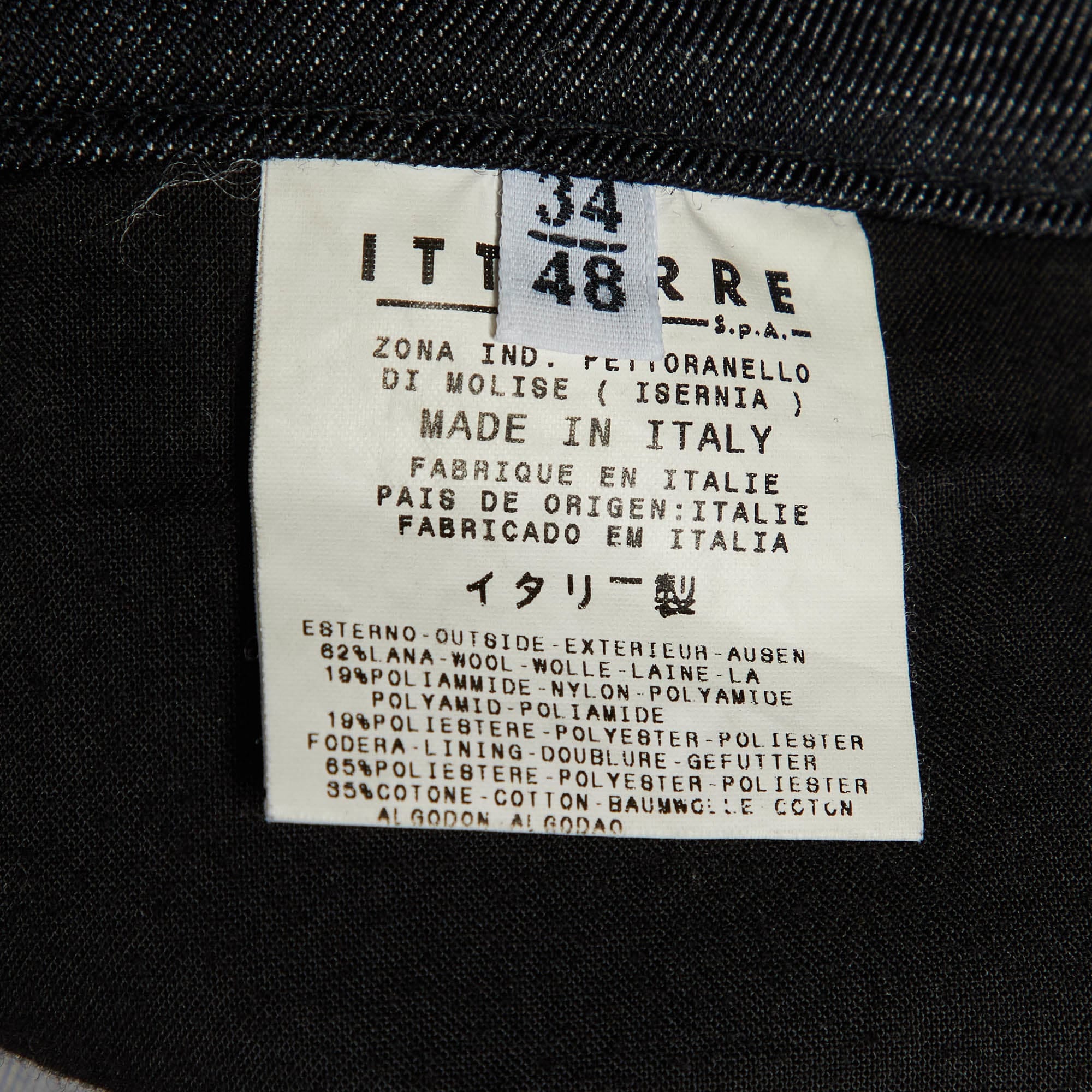 COUTURE Jeans Couture Black Denim Straight Fit Jeans L/waist 34"