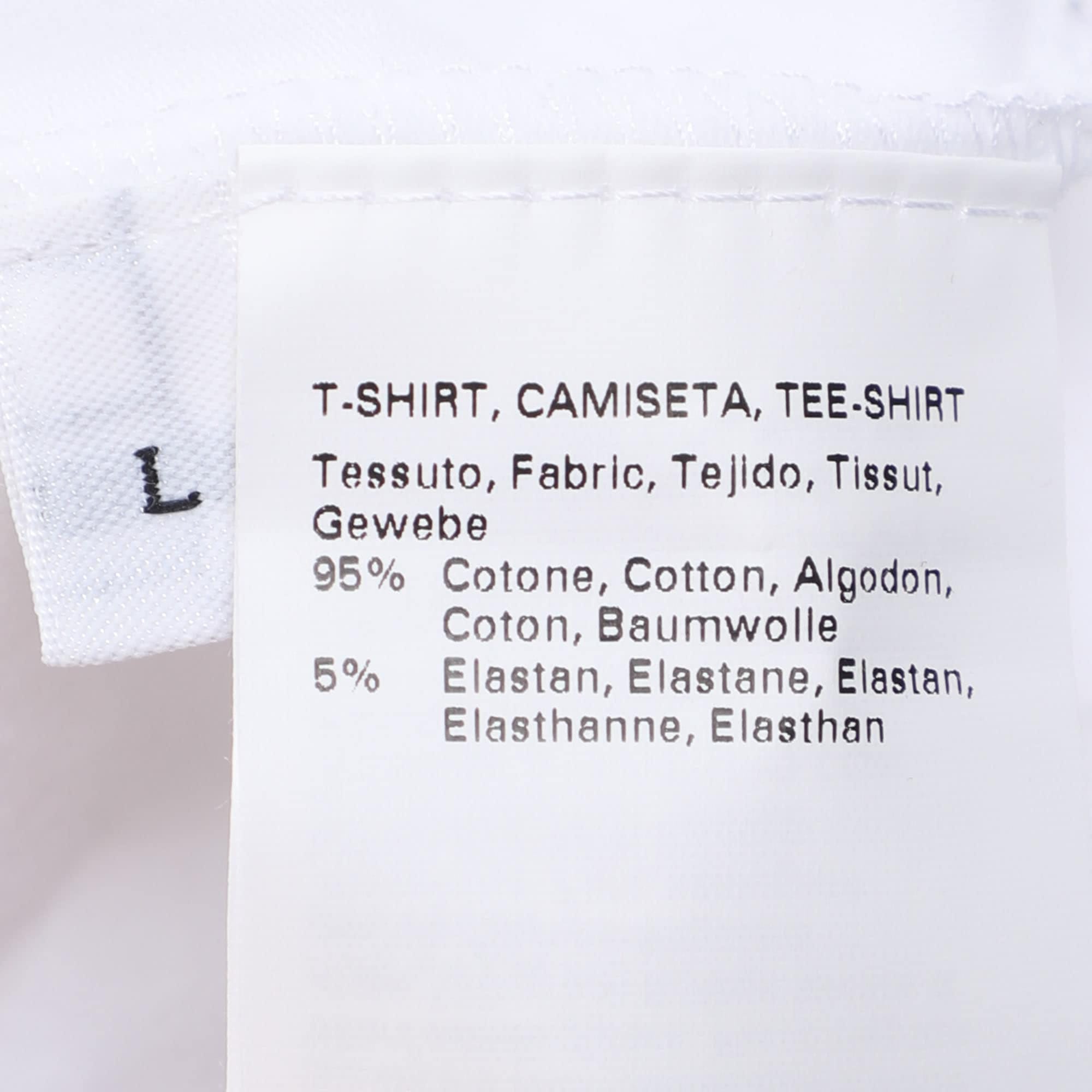 Marina Rinaldi Marina Sport By Marina Rinaldi White Jersey Embellished T - Shirt
