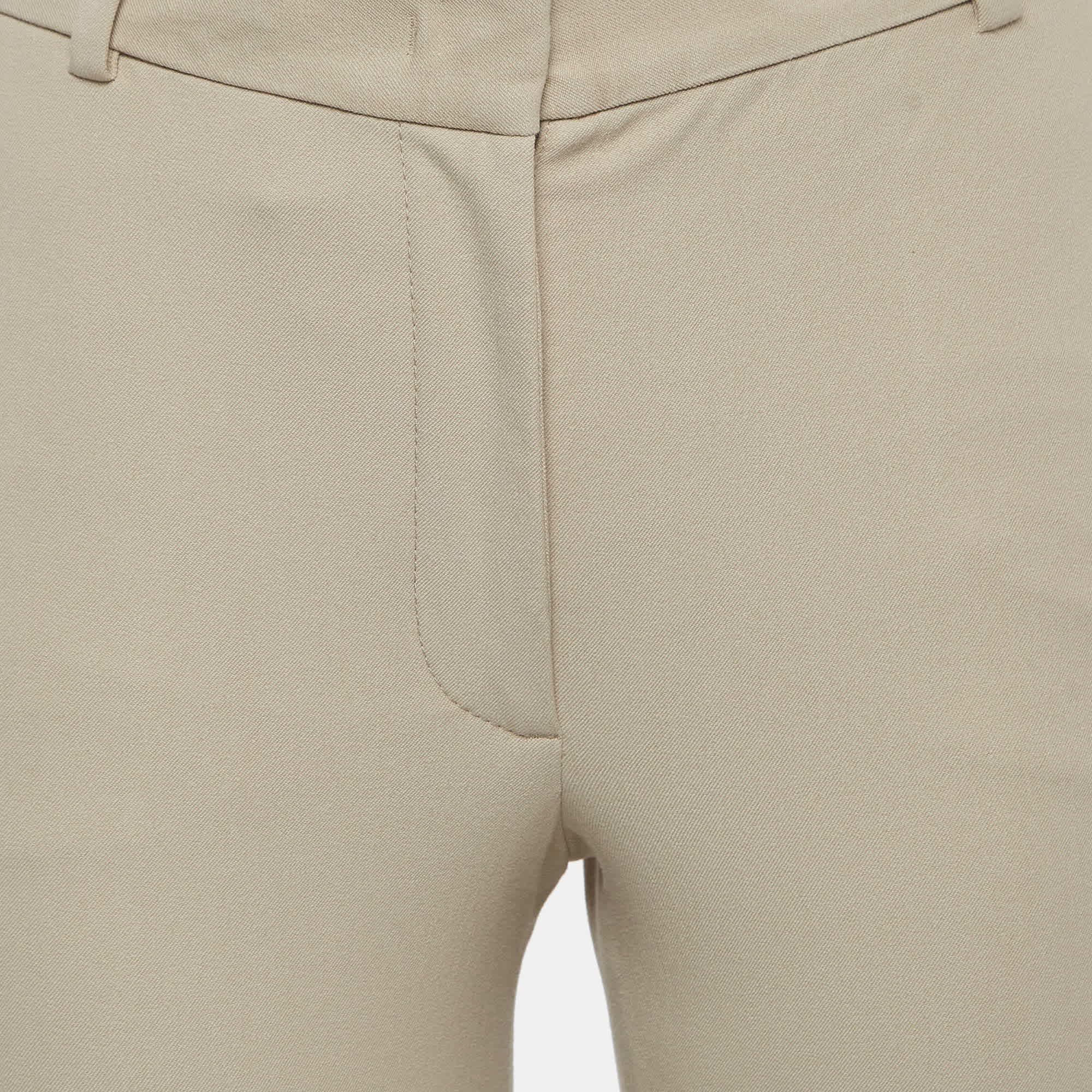GABARDINE Joseph Beige Gabardine Straight Fit Trousers