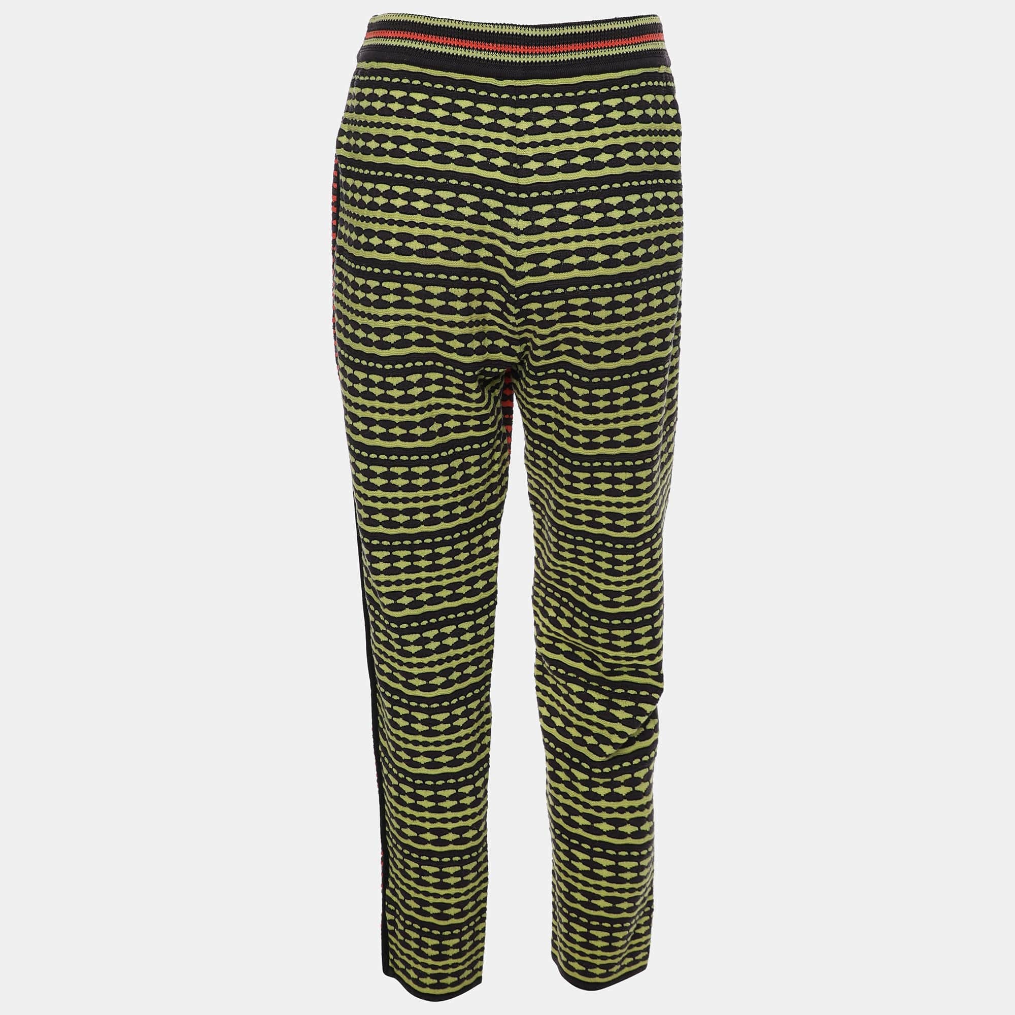 M Missoni Multicolor Knit Trouser