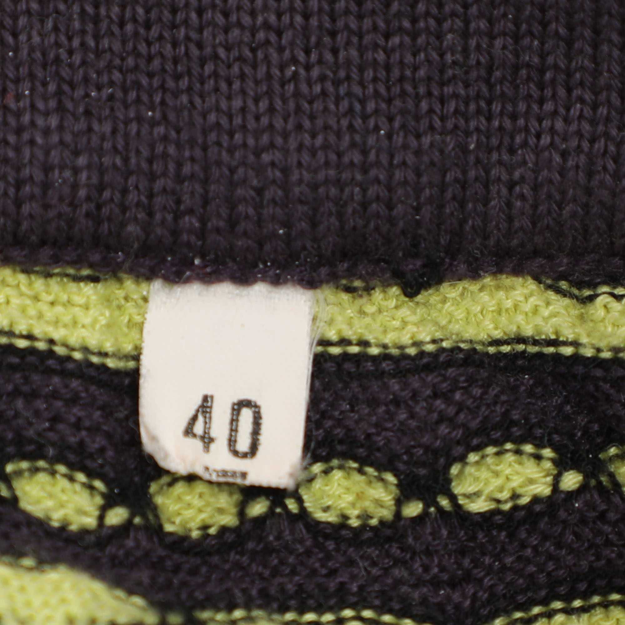 M Missoni Multicolor Knit Trouser
