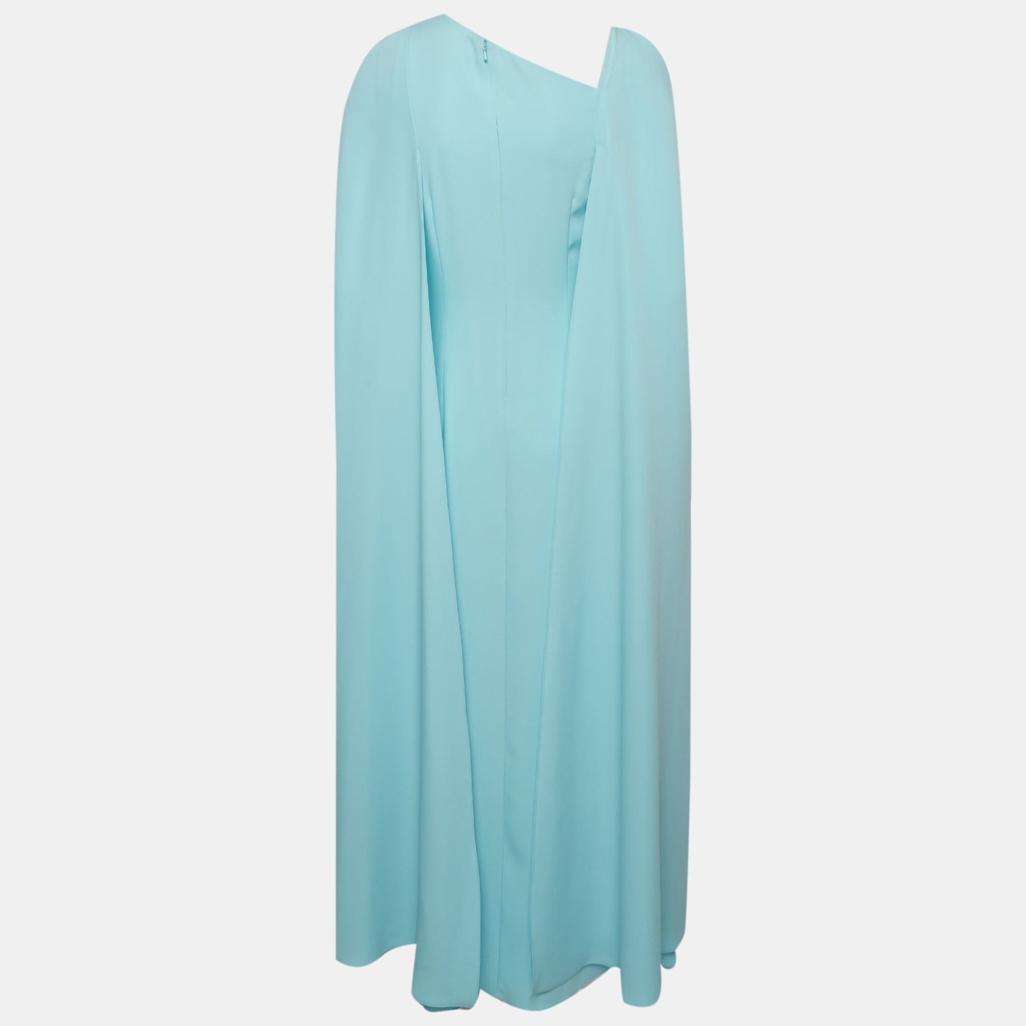 Blue Anatomi Blue Bead Embellished Synthetic Milani Kaftan Dress
