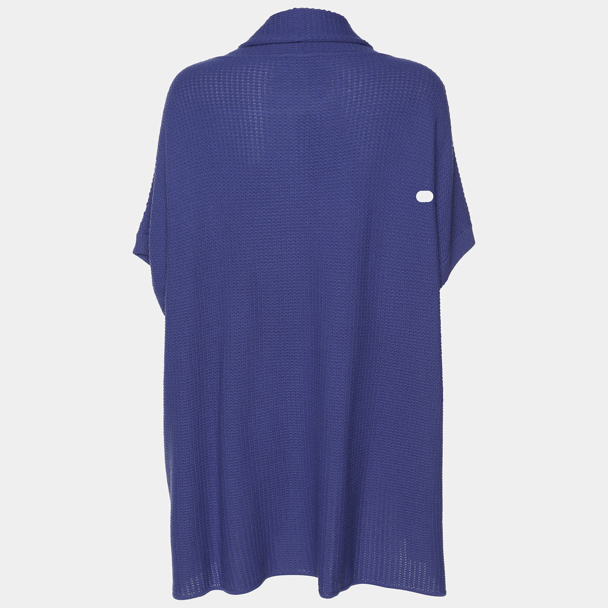 Elena Miro Blue Knit Cardigan