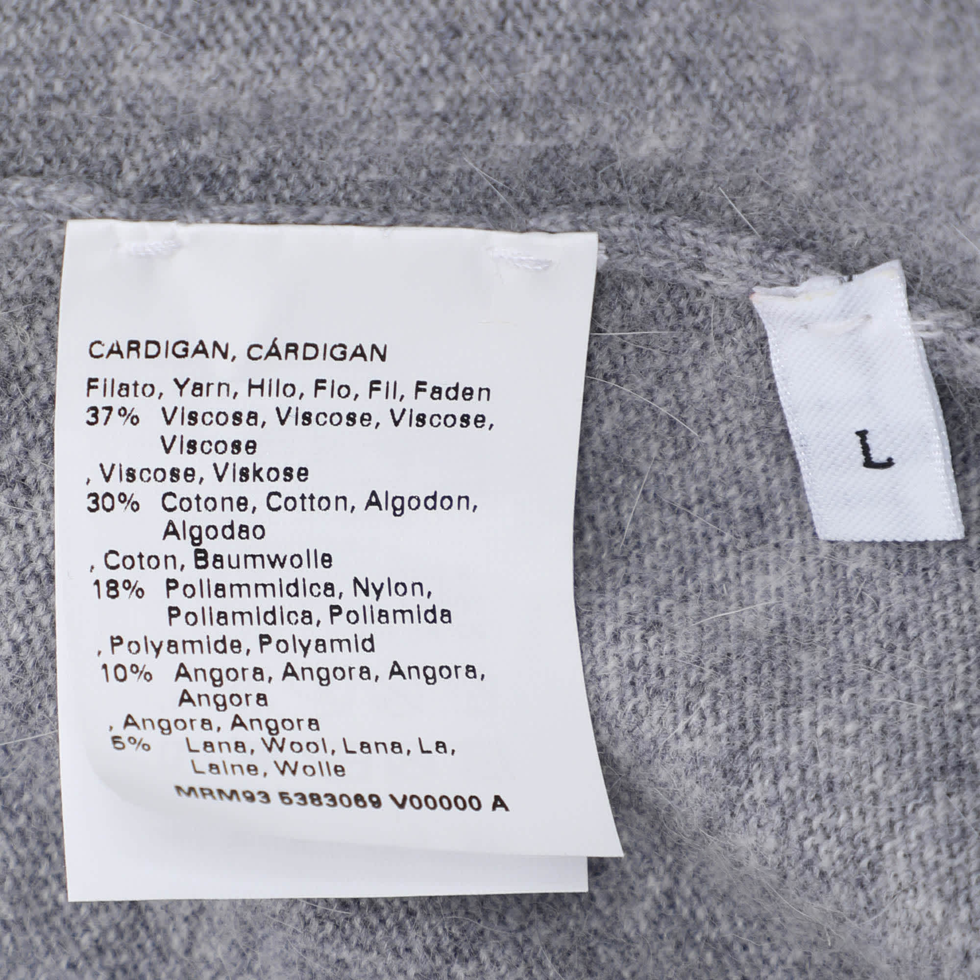 Marina Rinaldi Marina Sport By Marina Rinaldi Grey Jersey Shrug And Shirt Set