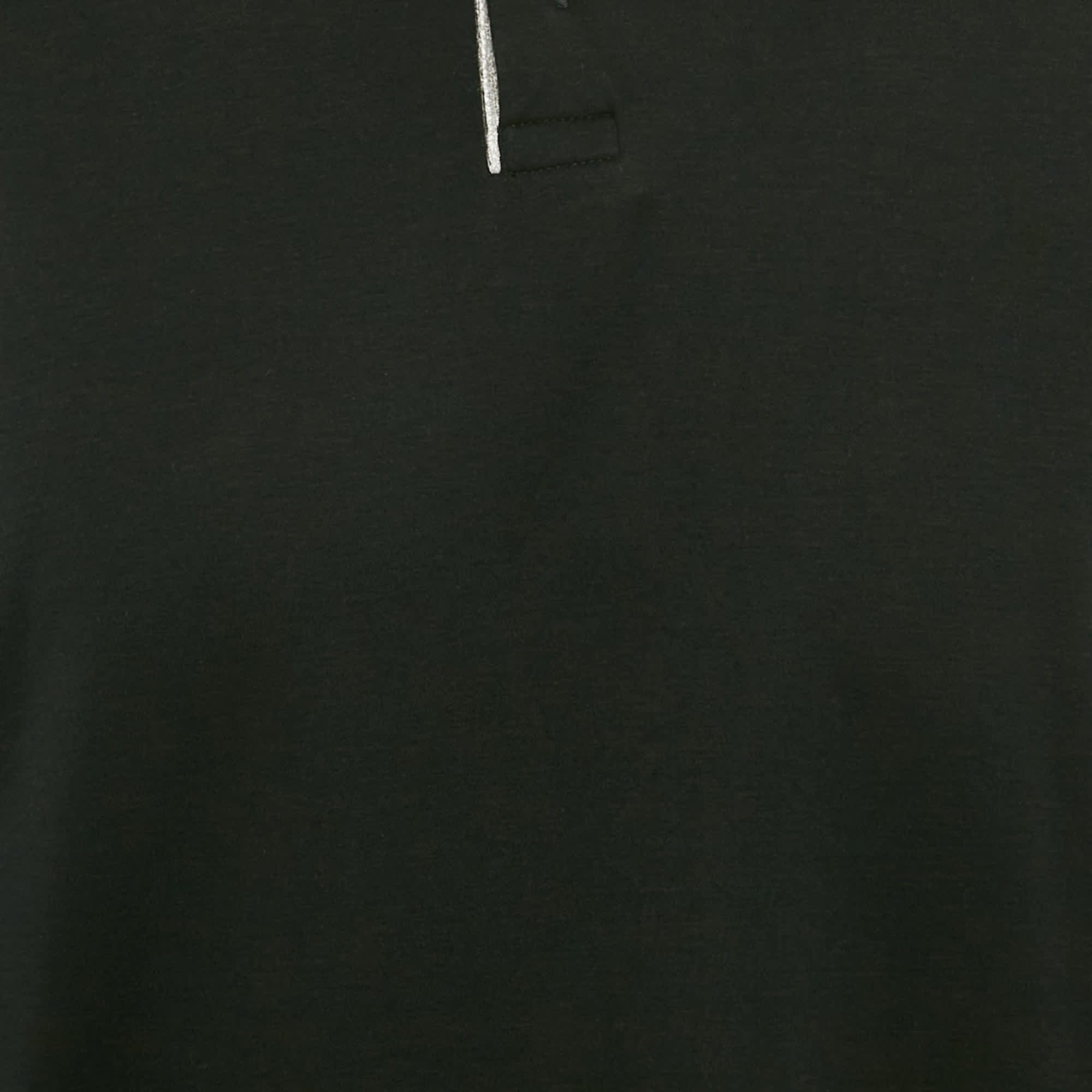 Polo Black Jersey Polo T - Shirt Xl