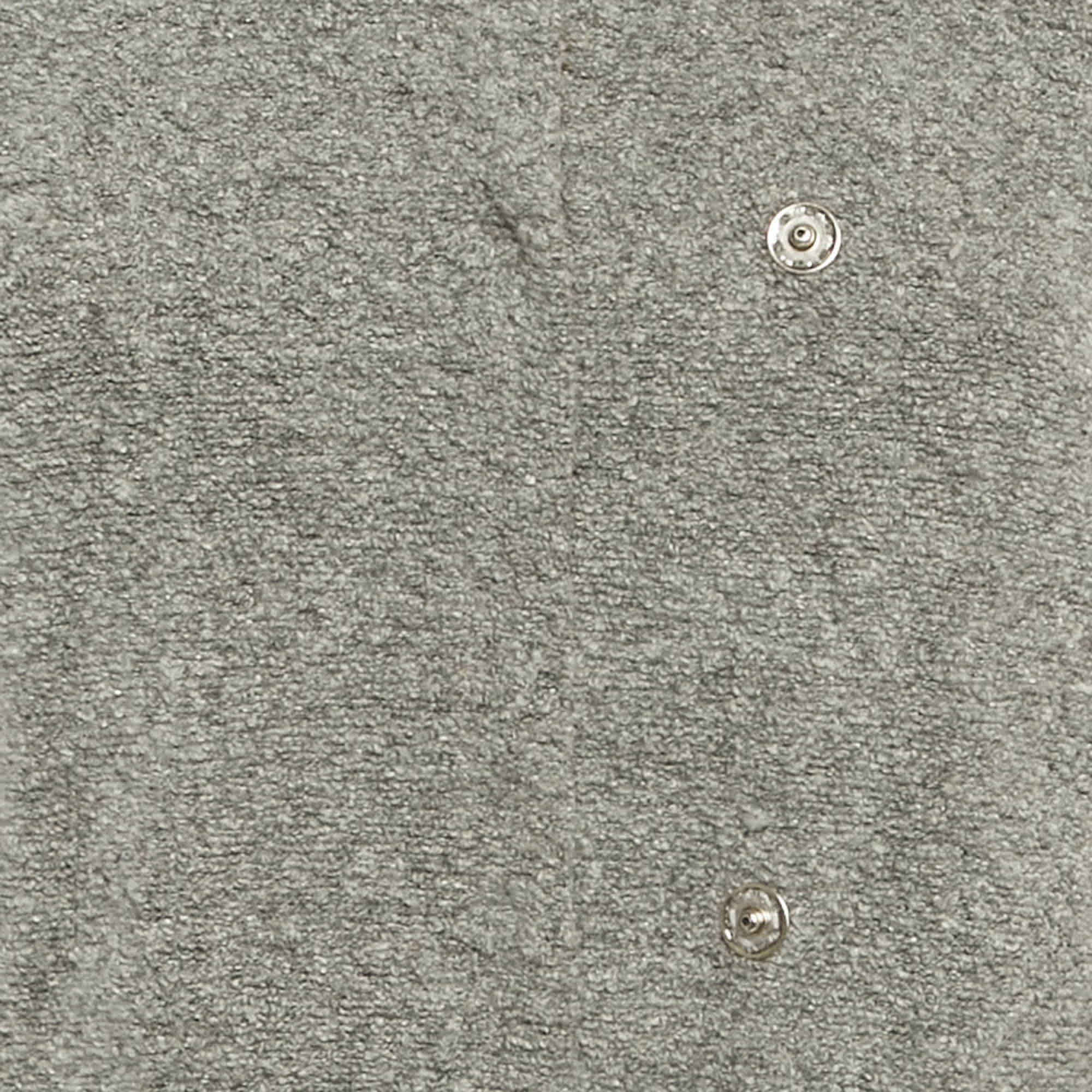 Isabel Marant Etoile Grey Textured Knit Button Front Cardigan