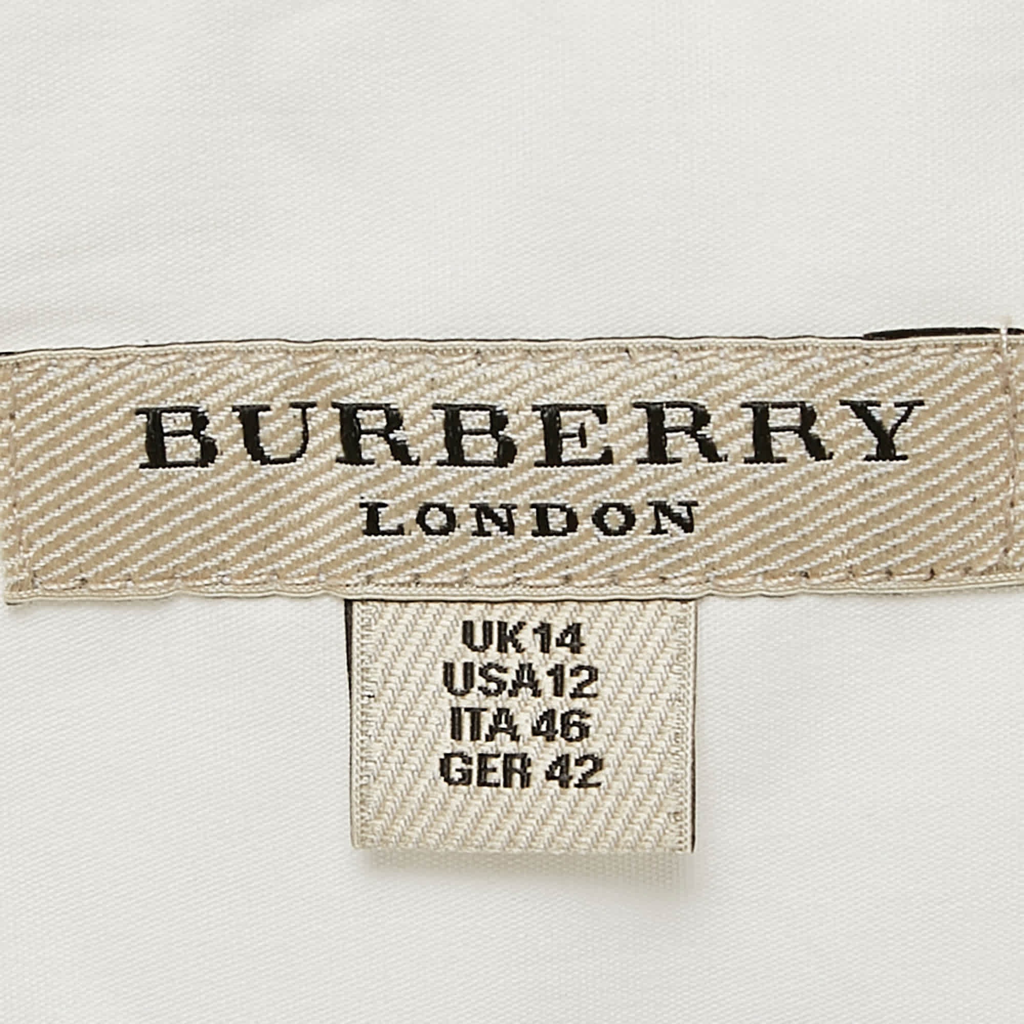WHITE* London White Cotton Button Front Shirt