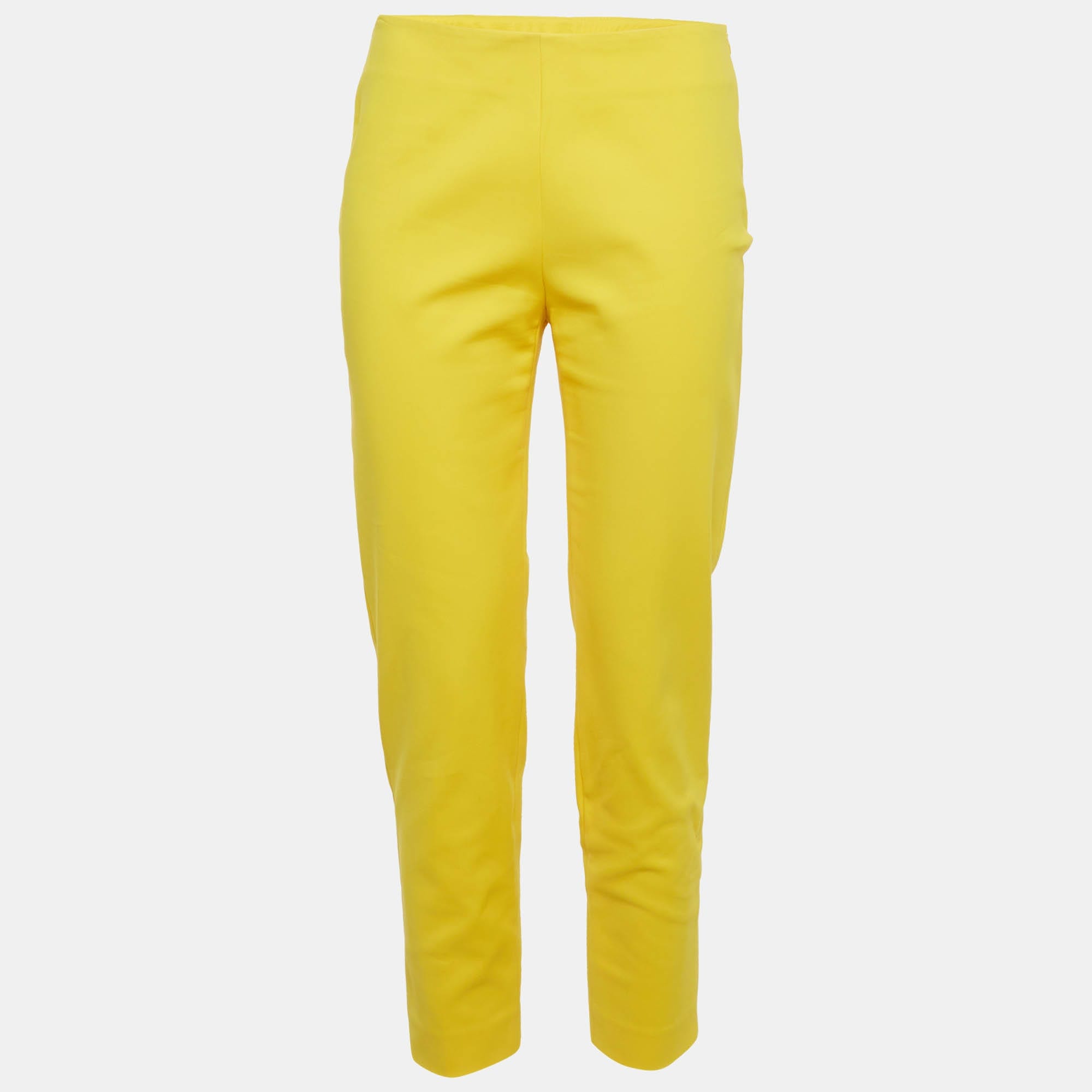 GABARDINE Missoni Yellow Gabardine Straight Fit Pants