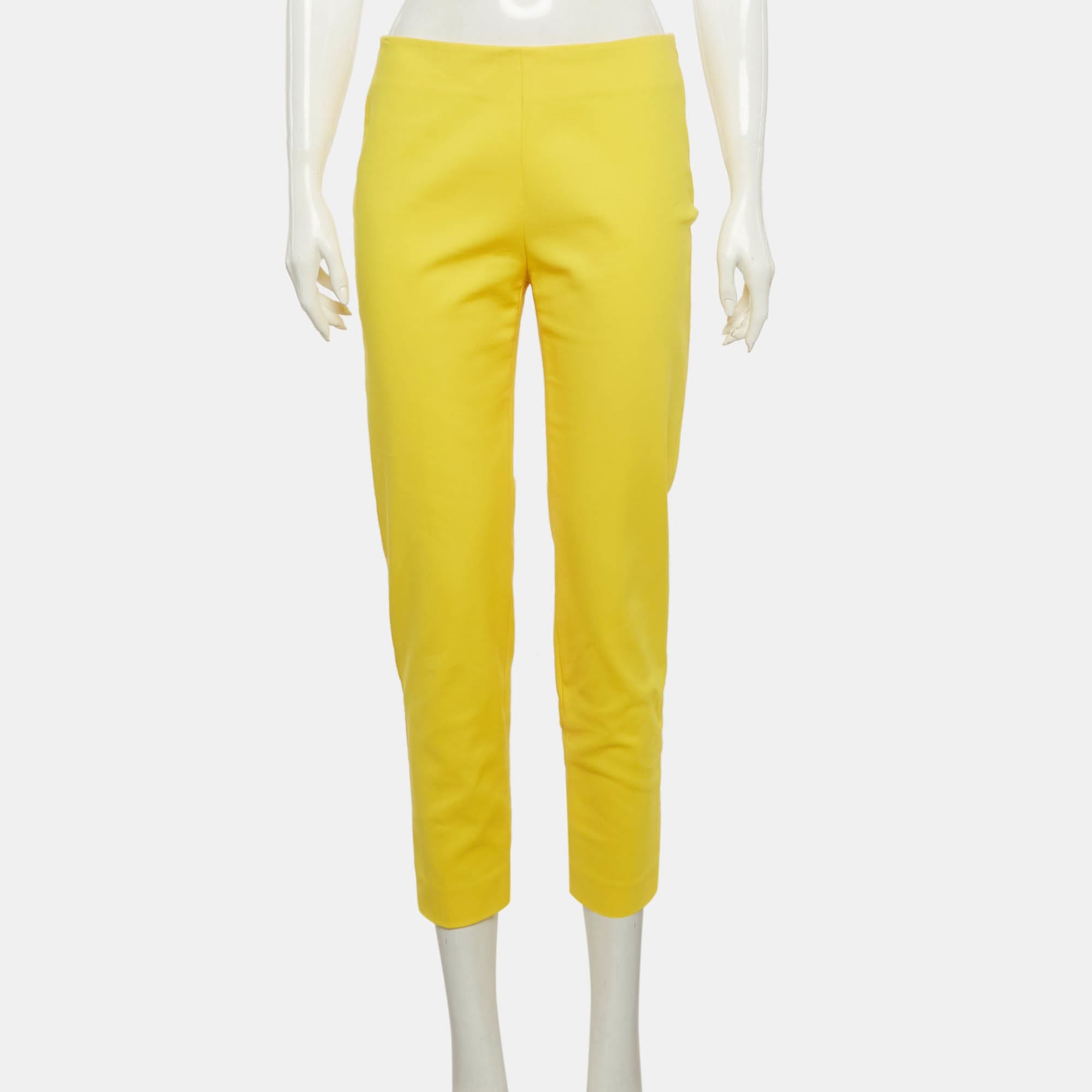 GABARDINE Missoni Yellow Gabardine Straight Fit Pants