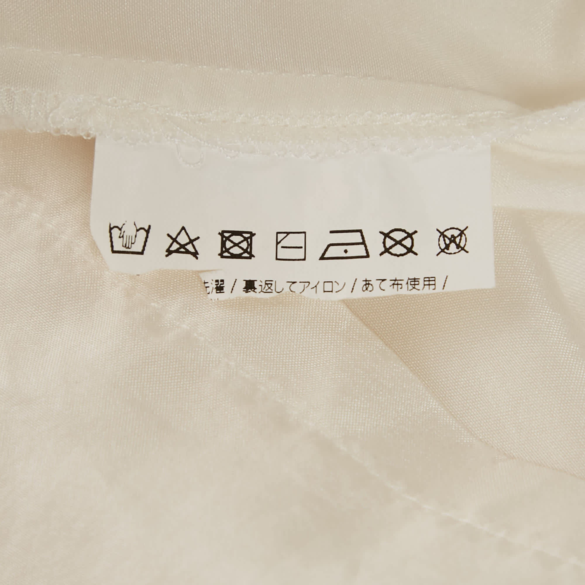 White Sequin Embroidered Silk And Jersey Top