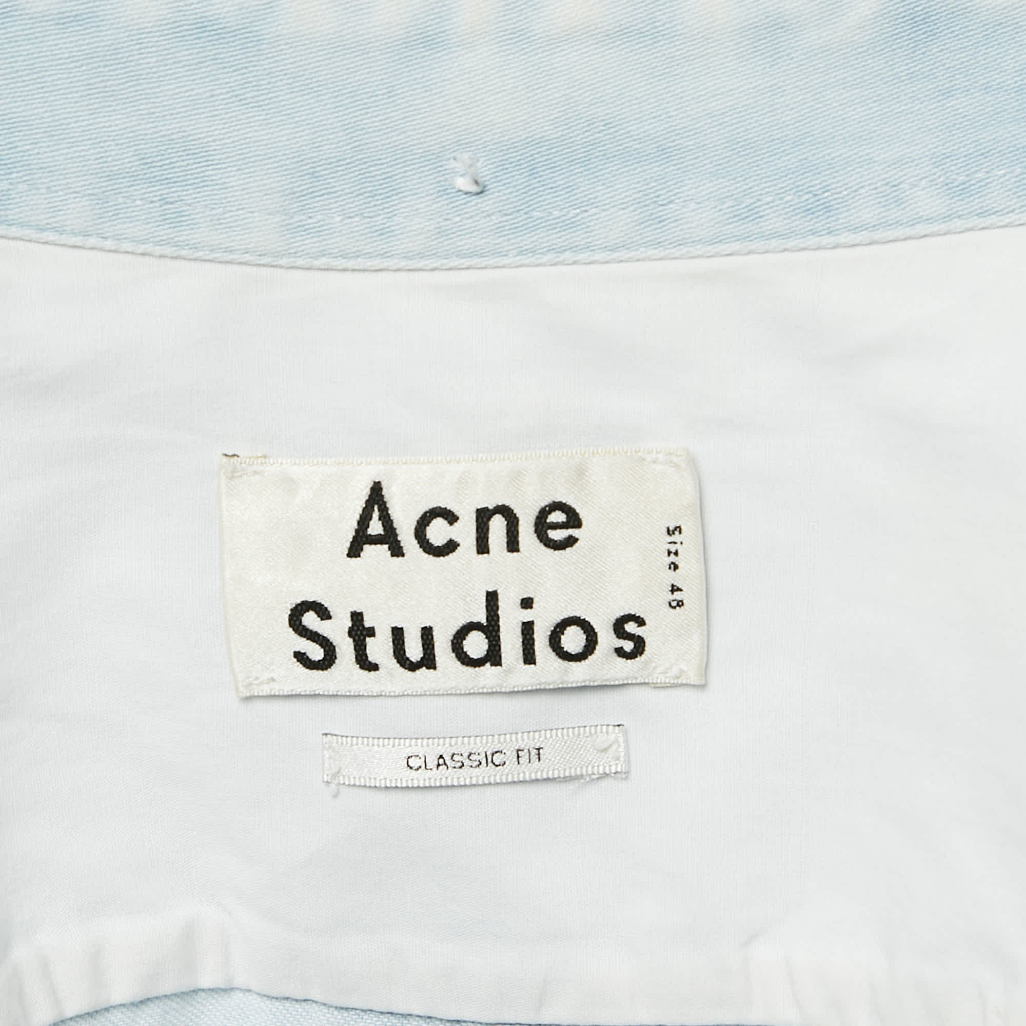 Blue Isherwood Denim Long Sleeve Shirt
