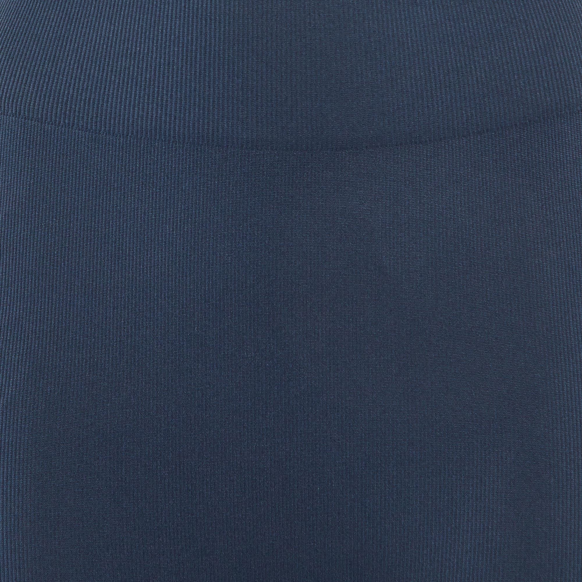 Blue Leisure Blue Logo Jersey Leggings