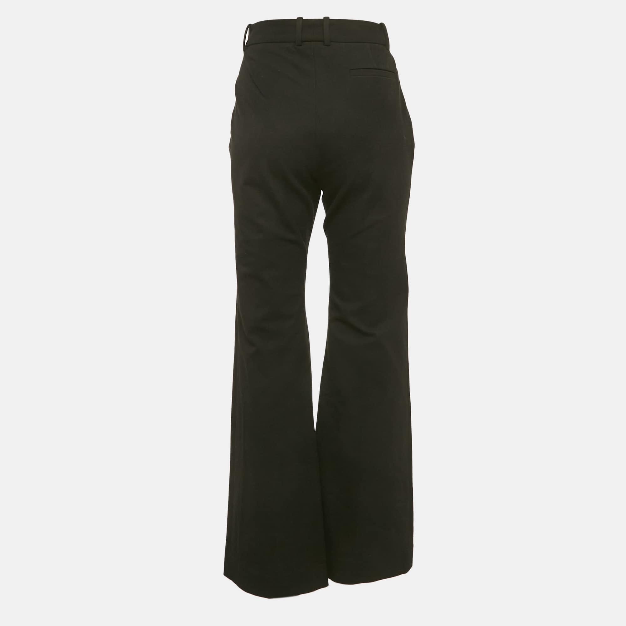 GABARDINE Joseph Black Gabardine Tafira Stretch Trousers