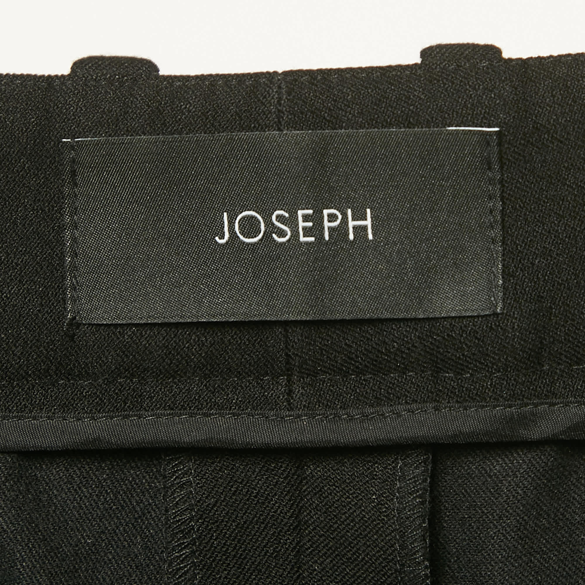 GABARDINE Joseph Black Gabardine Tafira Stretch Trousers