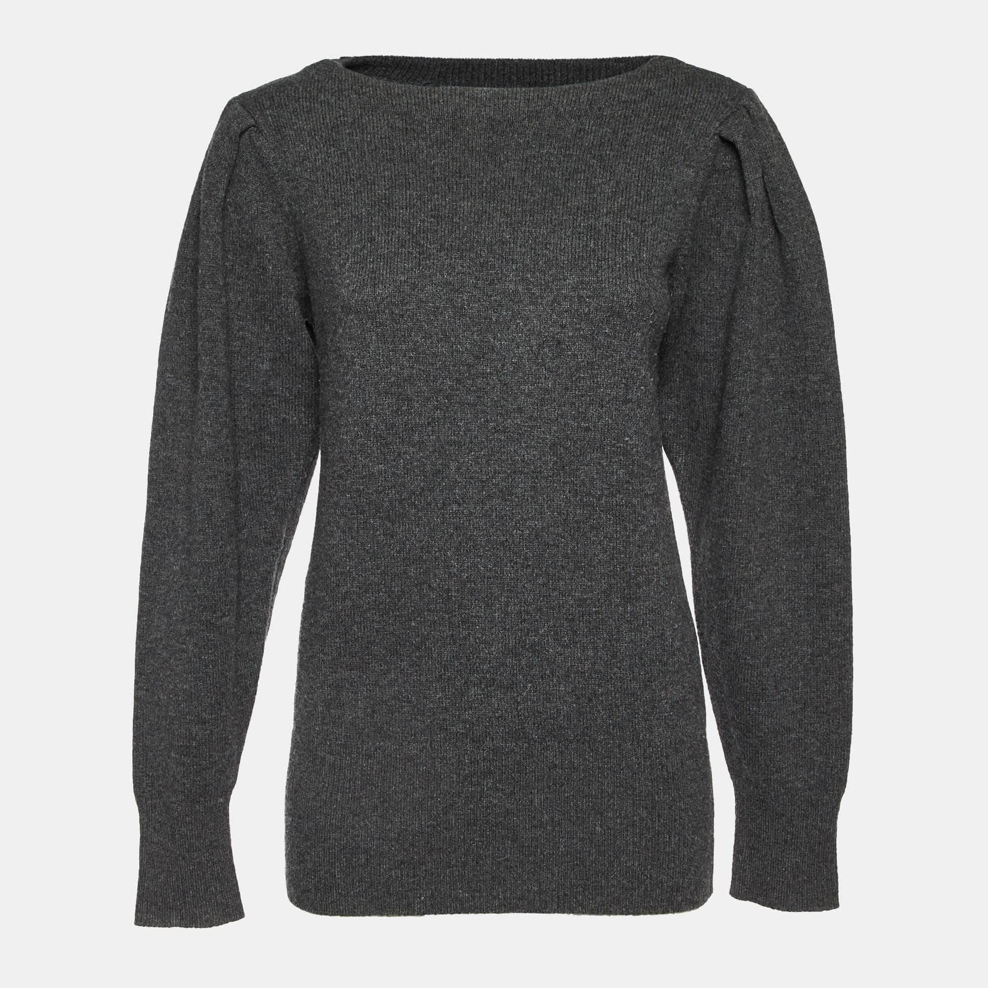 Etoile Charcoal Black Knit Jumper