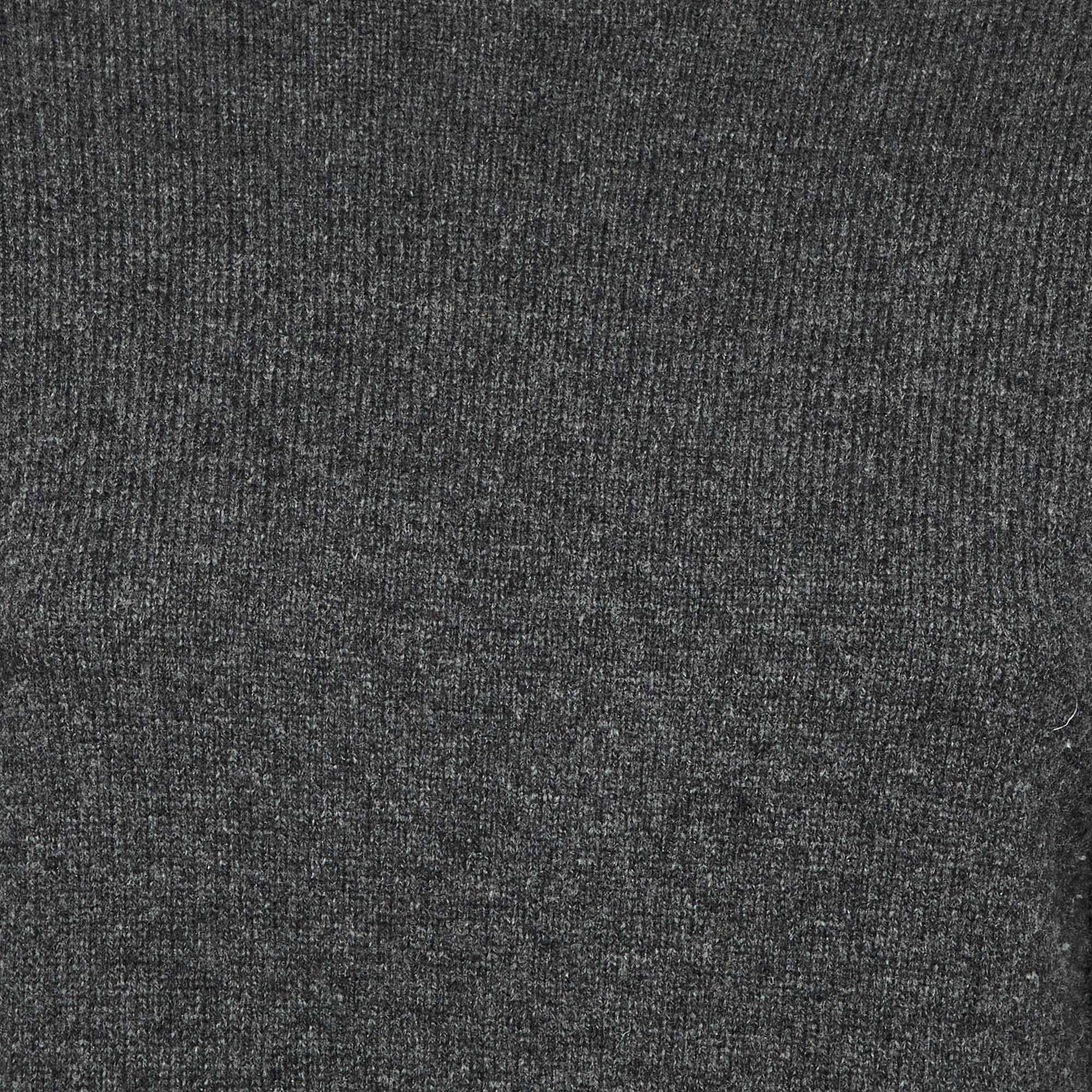 Etoile Charcoal Black Knit Jumper