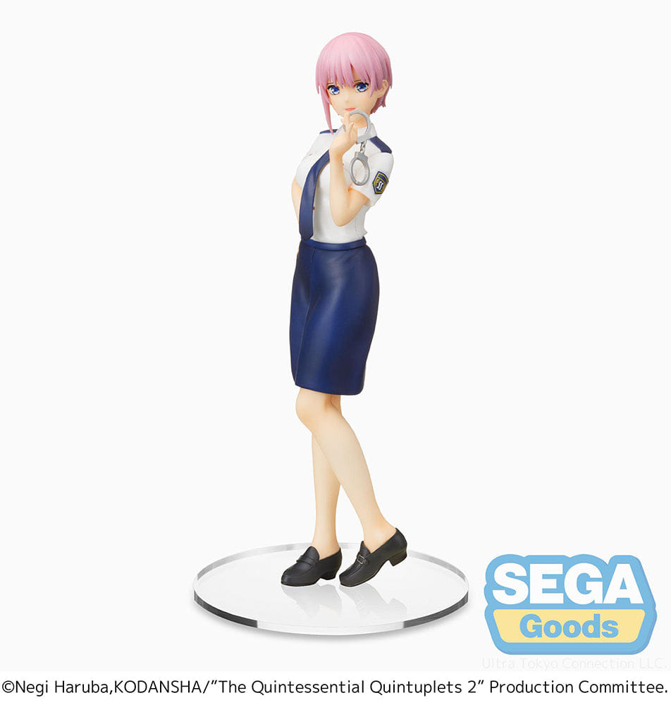 Bandai SEGA The Quintessential Quintuplets 2 SPM Figure Ichika Nakano Police Ver. Figure