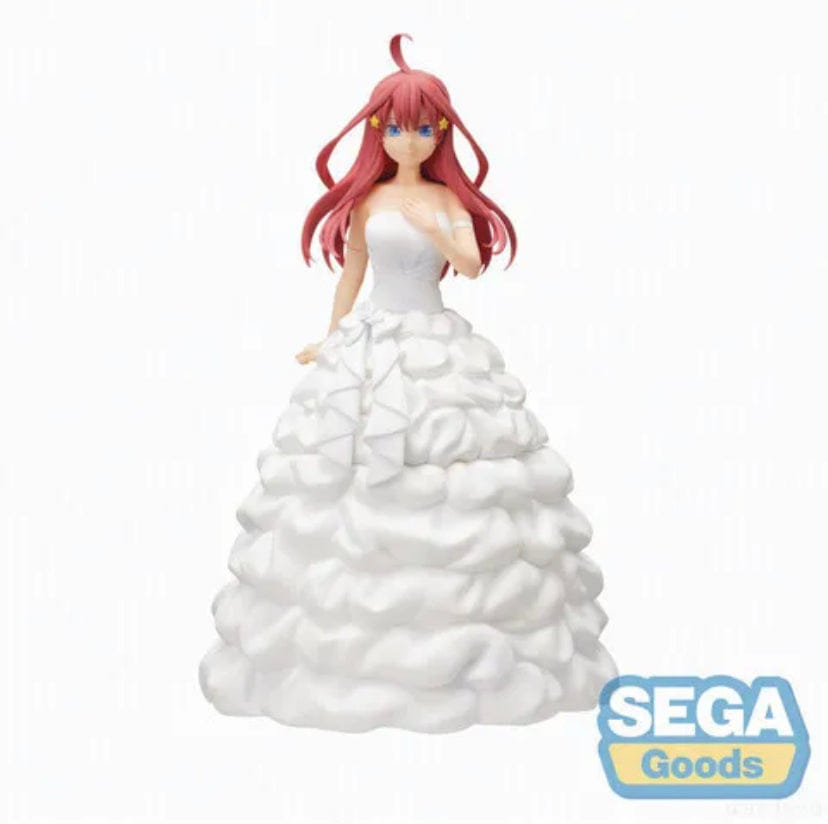 Bandai SEGA The Quintessential Quintuplets 2 SPM Itsuki Nakano Bride Ver. Figure