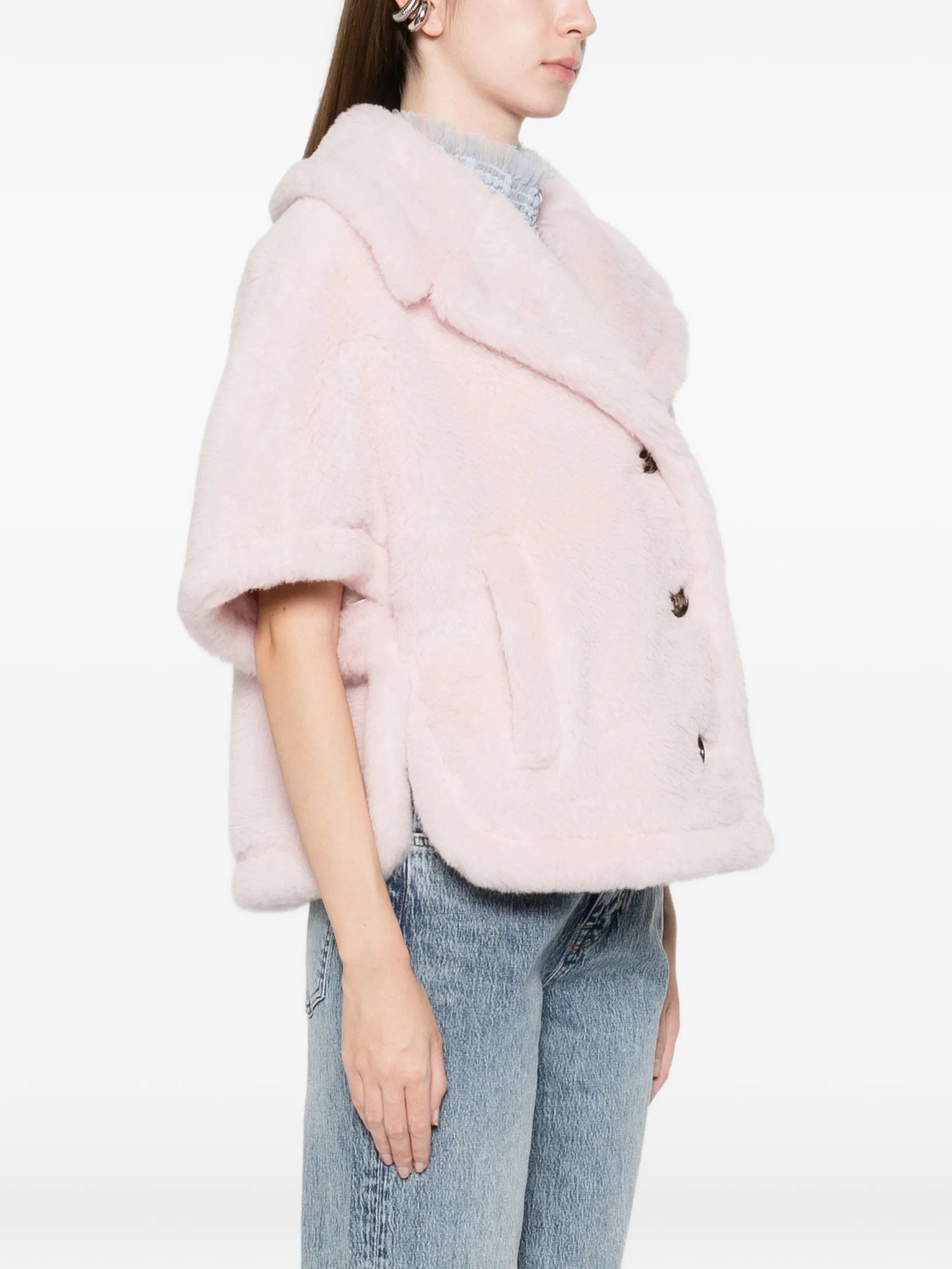 Max Mara Teddy kimono - sleeve cape