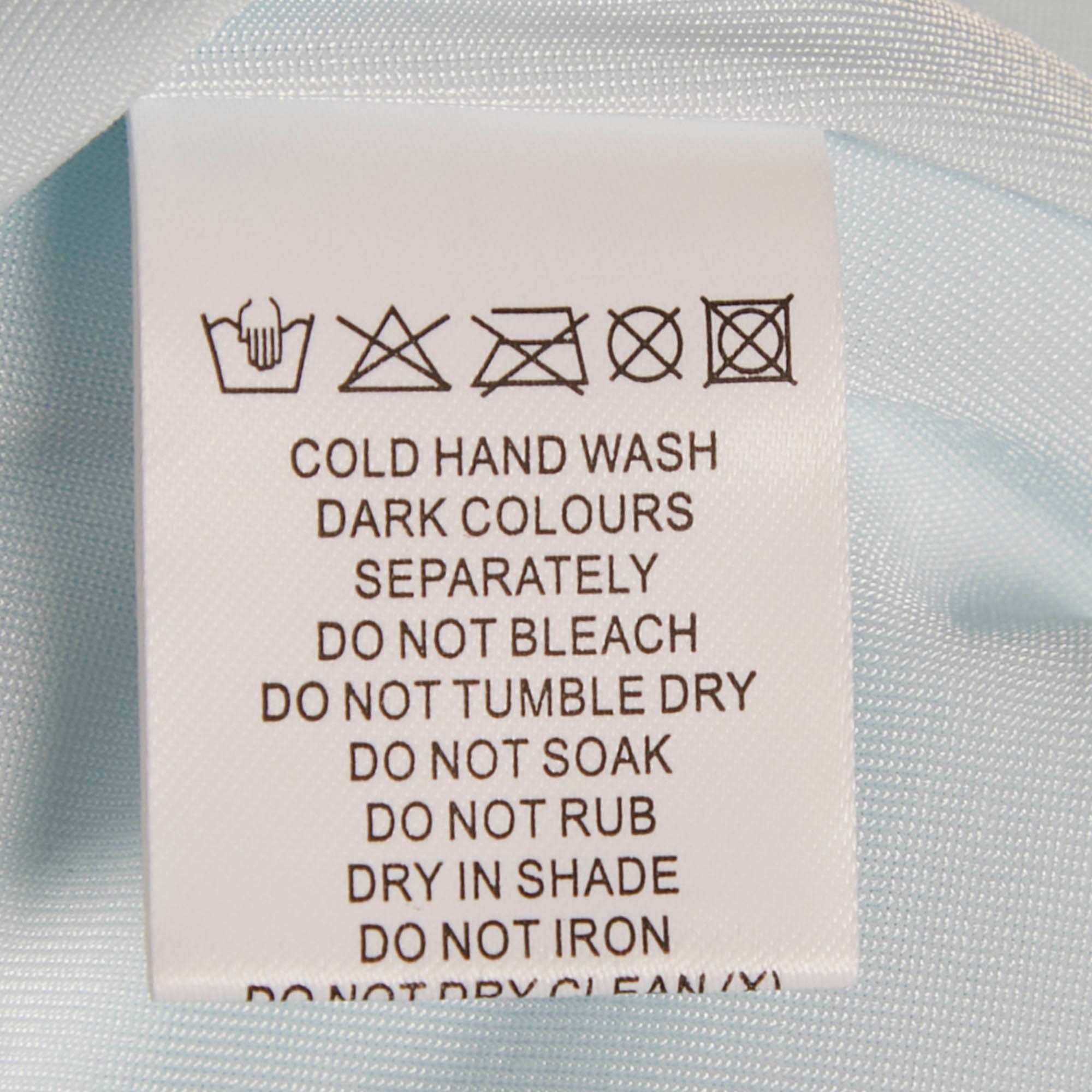 Blue Meshki Blue Jersey Maxi Skirt