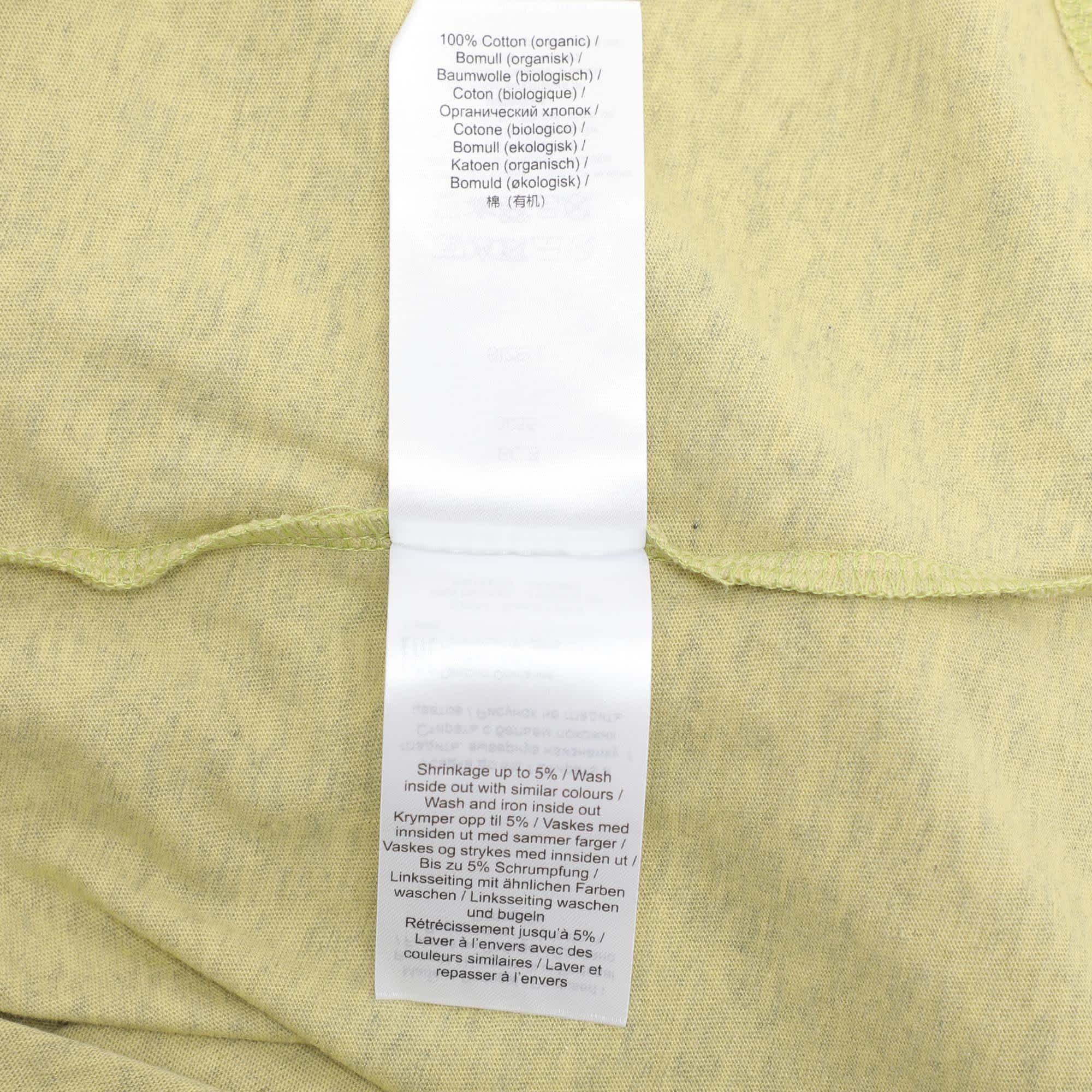 Yellow Leek Yellow Logo Print T - Shirt