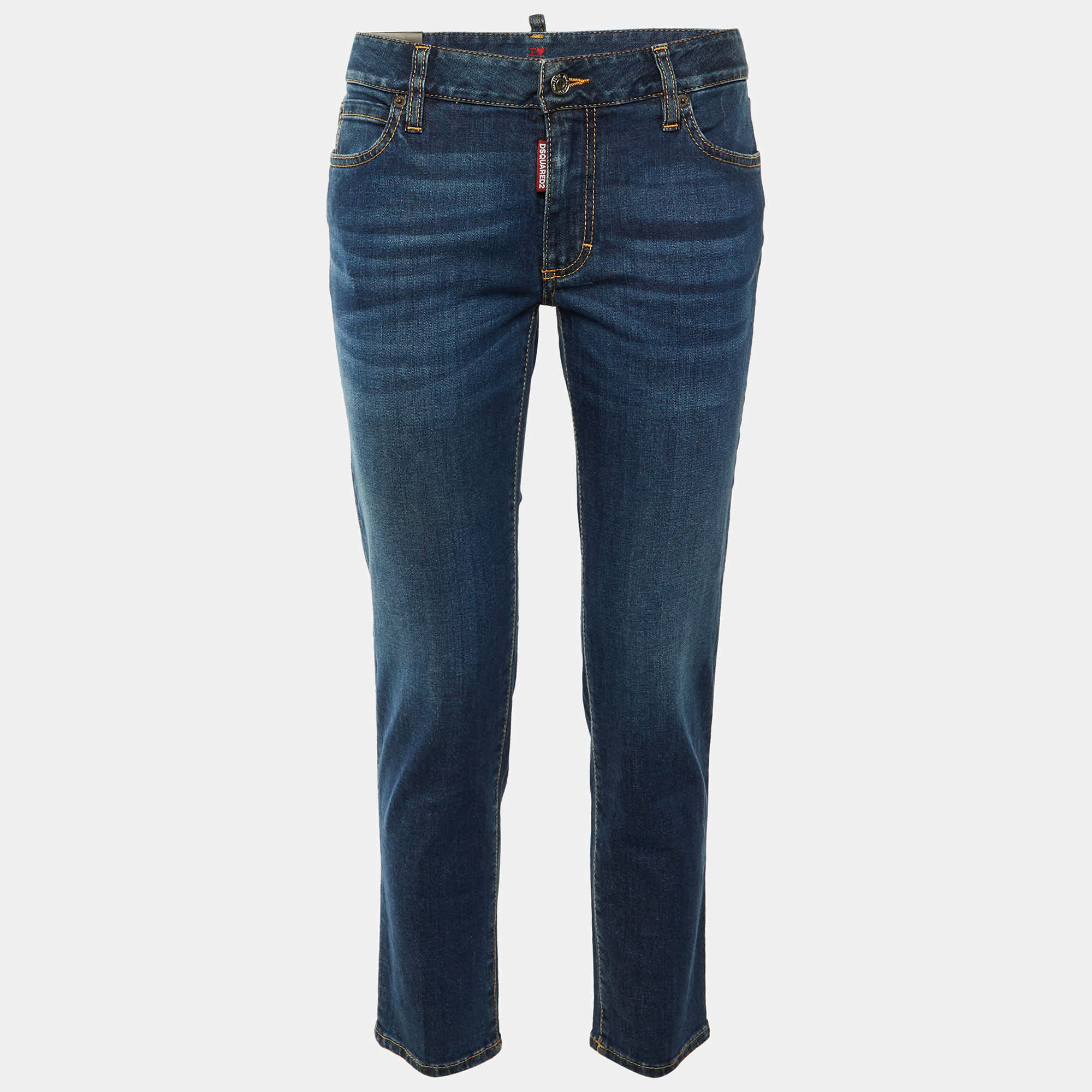 TWIGGY Blue Denim Medium Waist Twiggy Jeans M/waist 32"