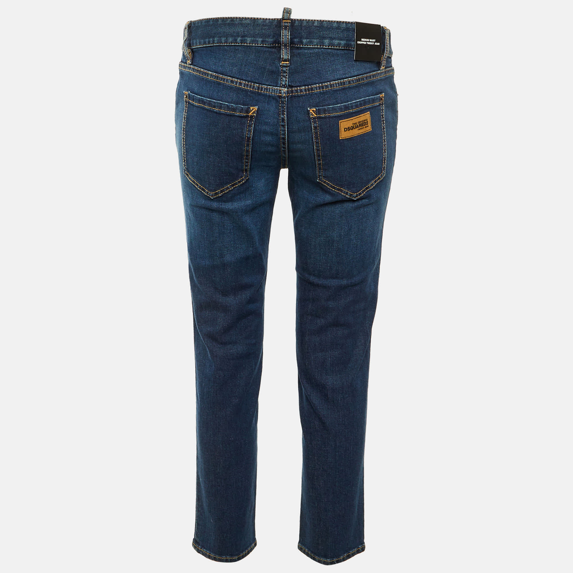 TWIGGY Blue Denim Medium Waist Twiggy Jeans M/waist 32"