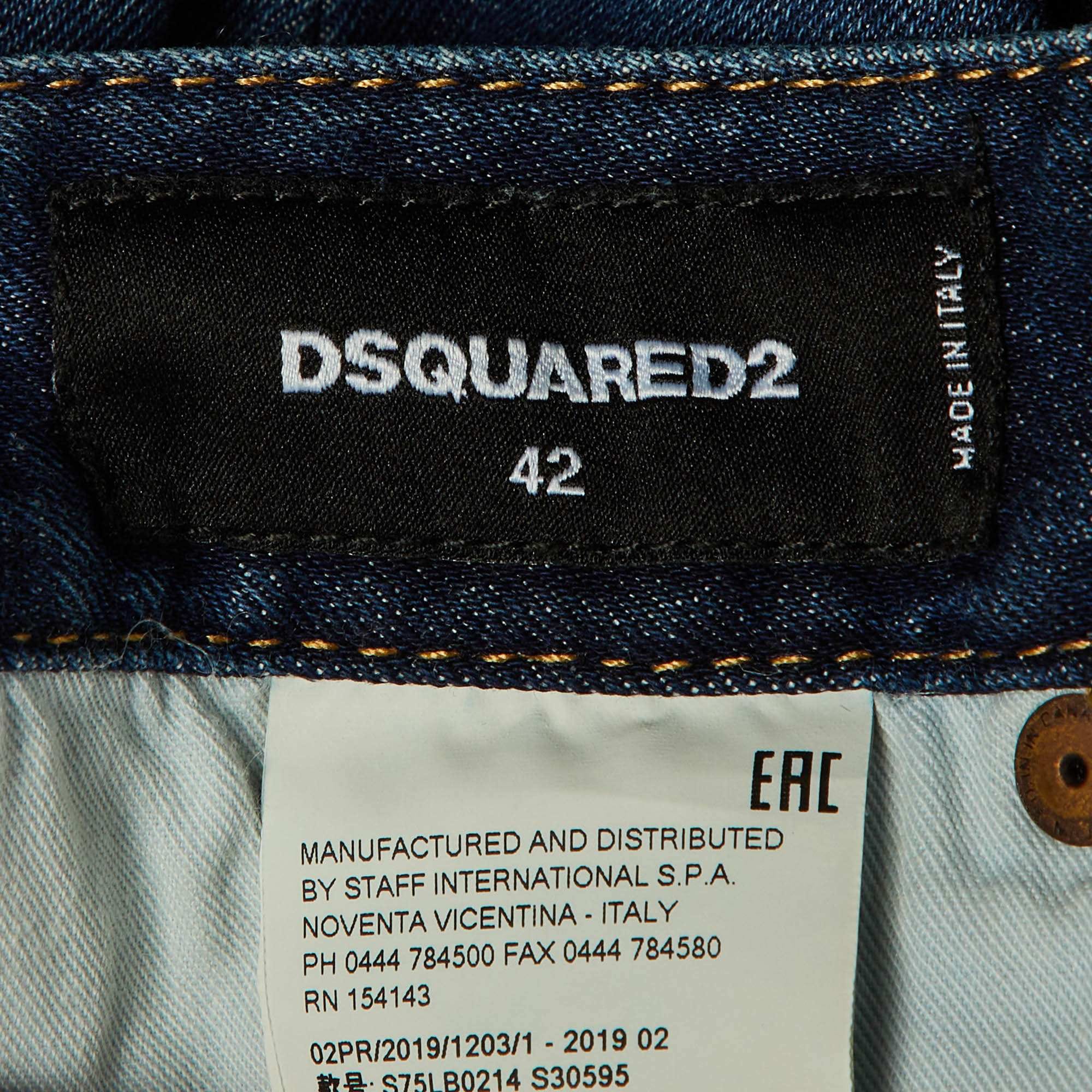 TWIGGY Blue Denim Medium Waist Twiggy Jeans M/waist 32"