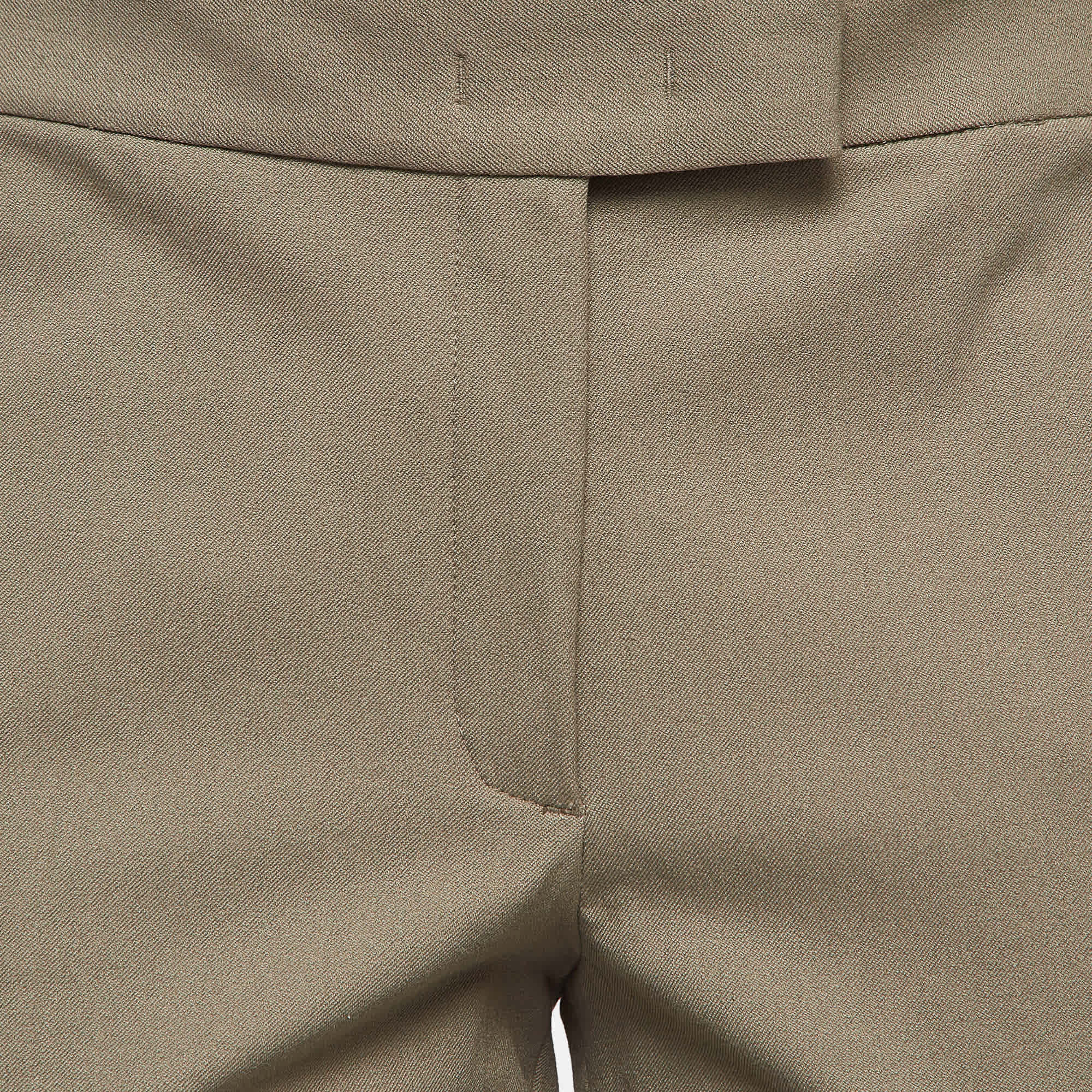 GABARDINE Joseph Green Queen Gabardine Straight Formal Trousers