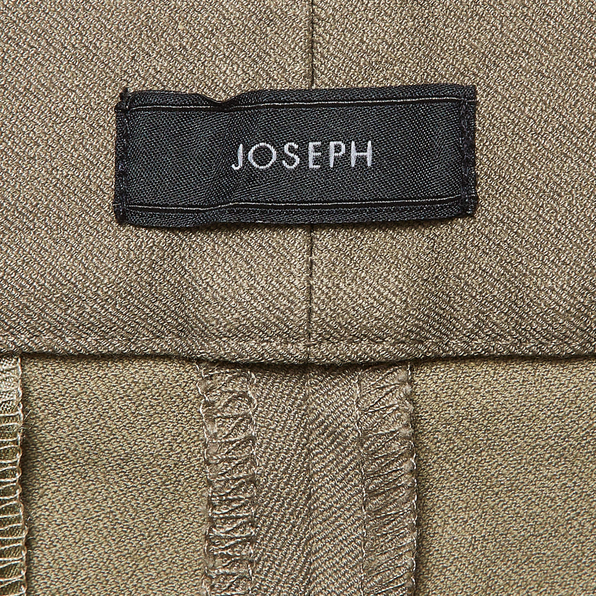 GABARDINE Joseph Green Queen Gabardine Straight Formal Trousers