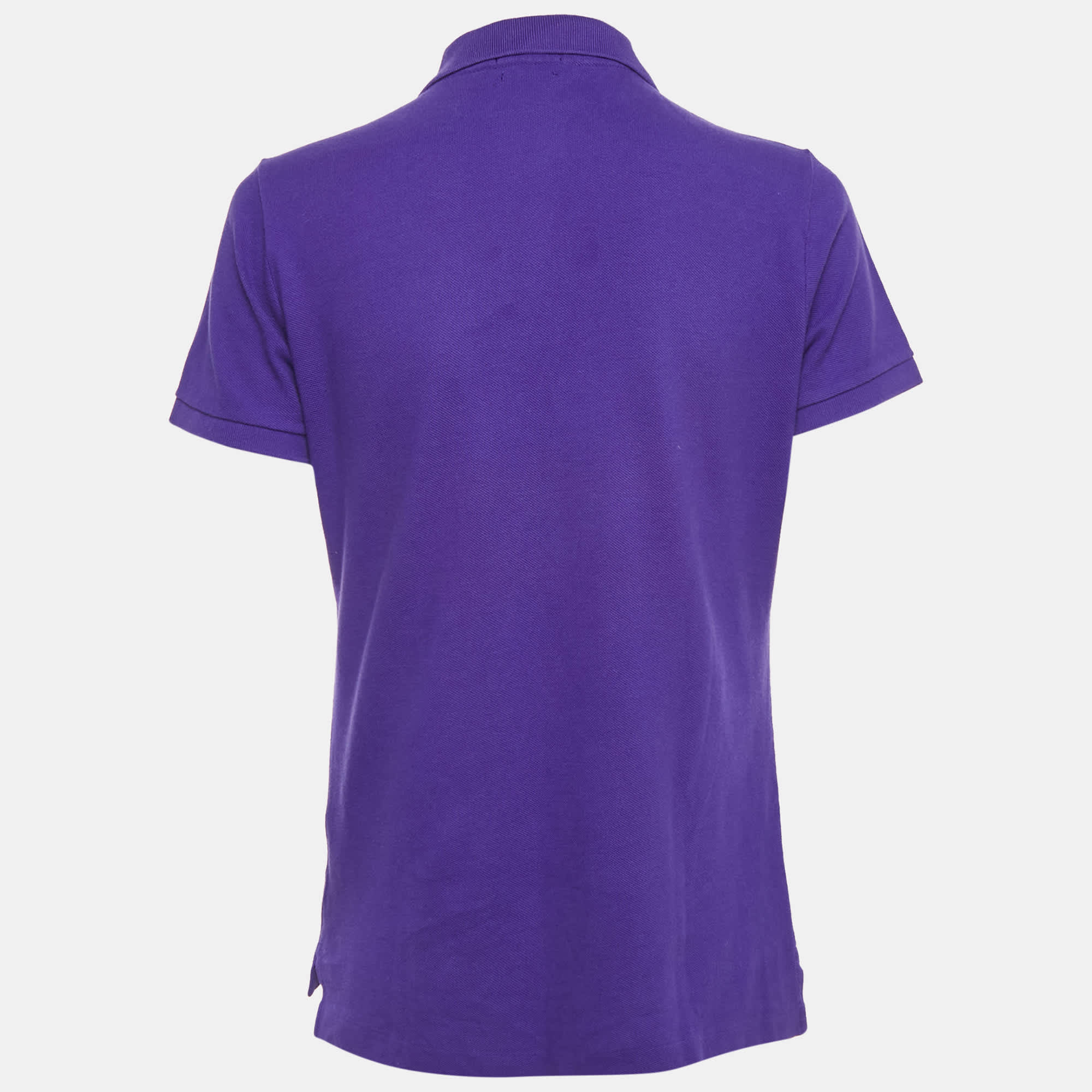 Ralph Lauren Purple Polo Ralph Lauren Purple Cotton Pique Skinny Polo T - Shirt