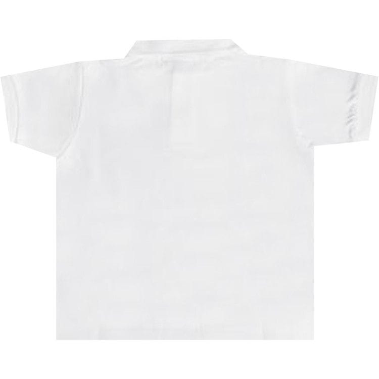 Comme des Garçons PLAY Kids Heart Polo White