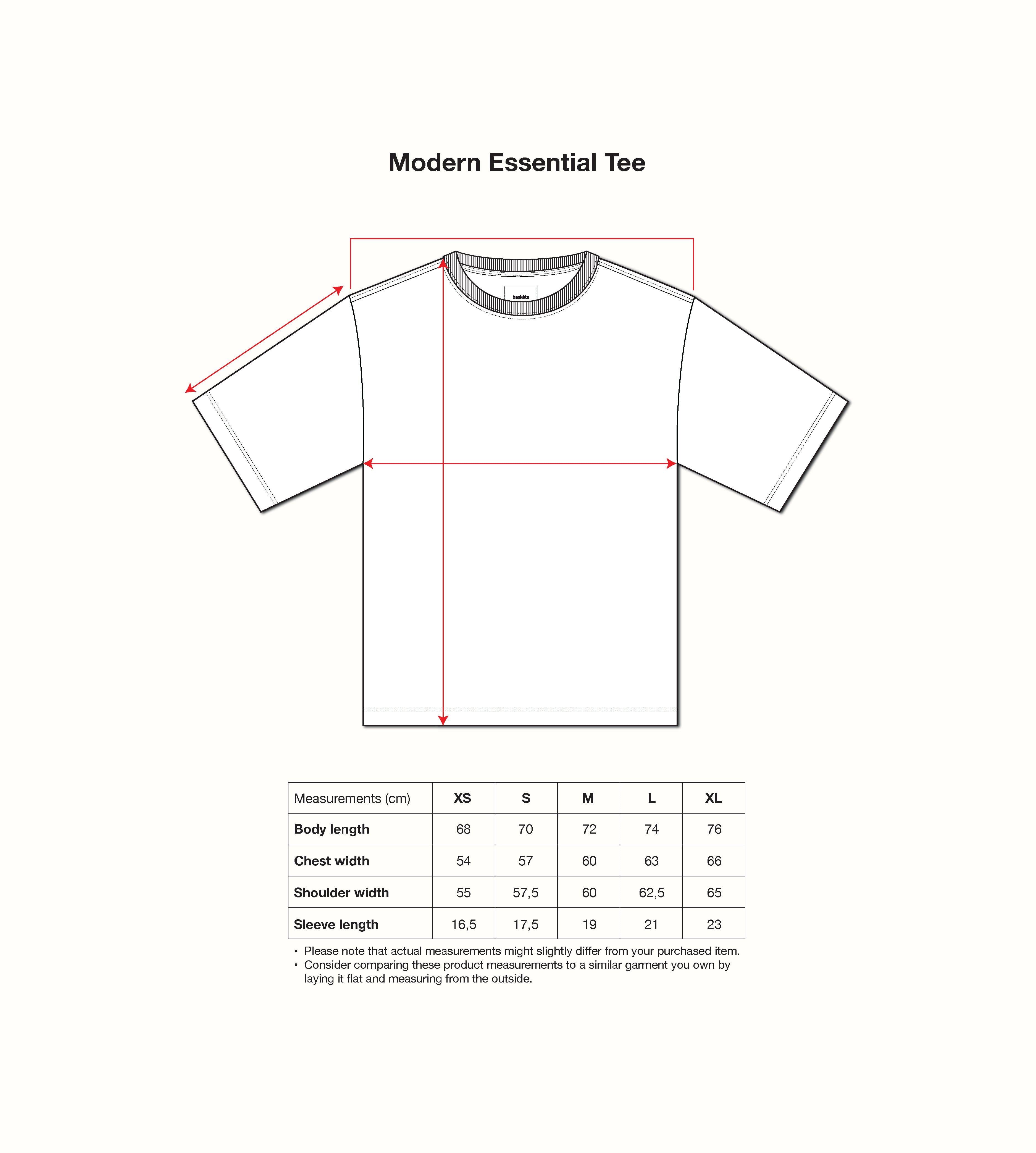 Baskèts Modern Essential T-Shirt Tea Green