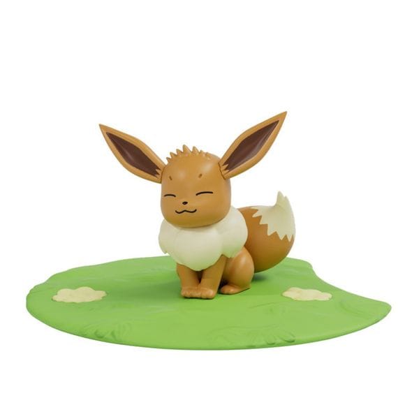 Zincn Pokemon Lawn Series Mini Figure - Eevee