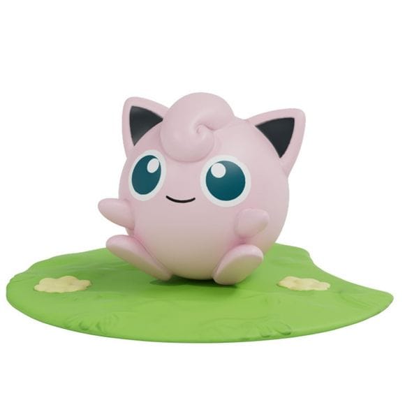 Zincn Pokemon Lawn Series Mini Figure - Jigglypuff