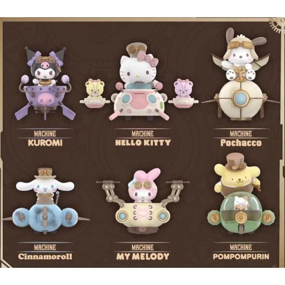 TOP TOY Sanrio Characters Steampunk Series Figure Blind Box
