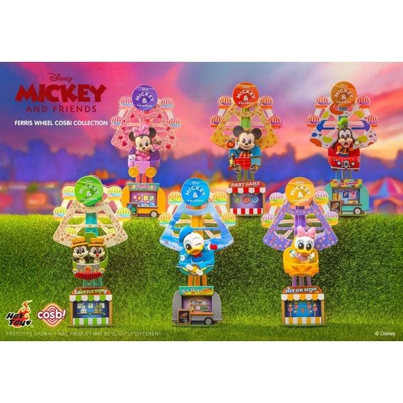 Hot Toys Cosbi Disney Mickey & Friends Ferris Wheel Collection Figure Blind Box