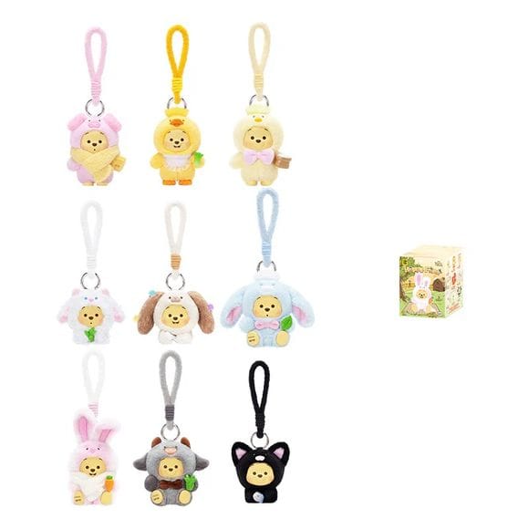 TOP TOY Disney Winnie the Pooh Happy Farm Series Plush Figure Blind Box