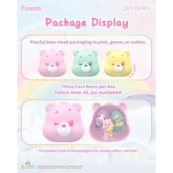 Funism Care Bears Little Things Cubby Face Series Figure Blind Box