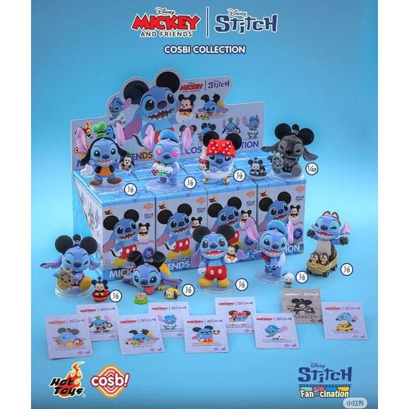 Hot Toys Cosbi Fan - Cination Mickey & Friends x Stitch Figure Blind Box