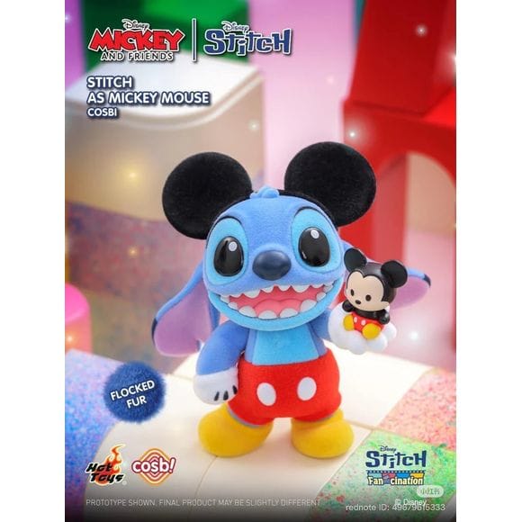 Hot Toys Cosbi Fan - Cination Mickey & Friends x Stitch Figure Blind Box