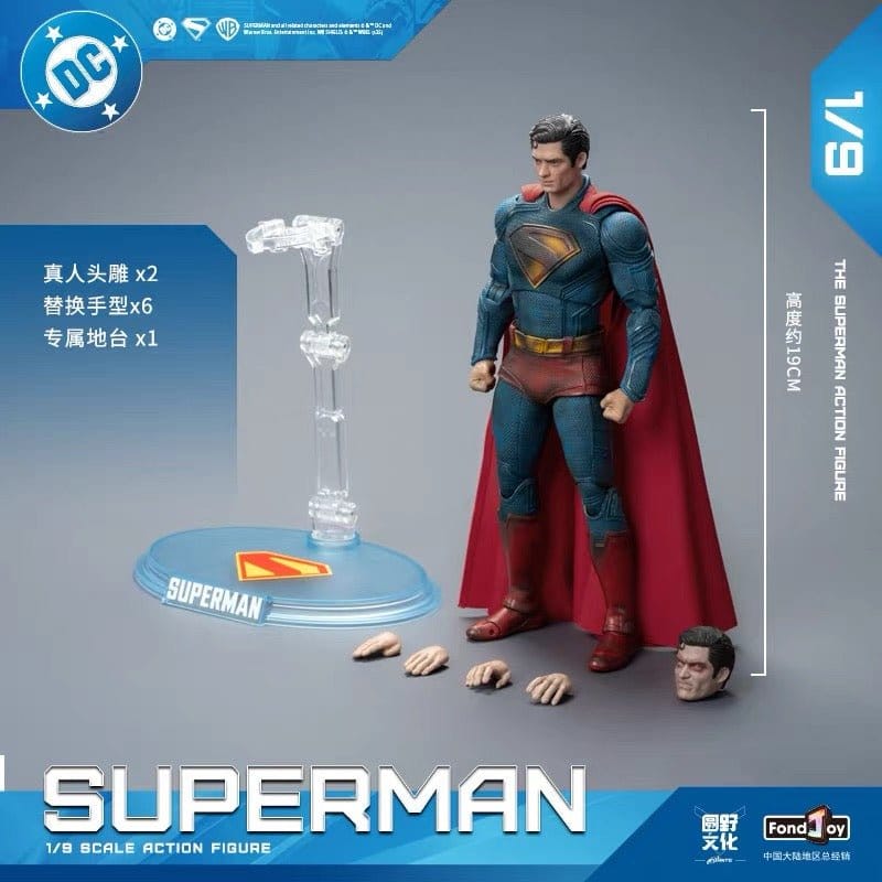 Fondjoy Battle - Damaged Superman Edition 1/9 Scale Action Figure