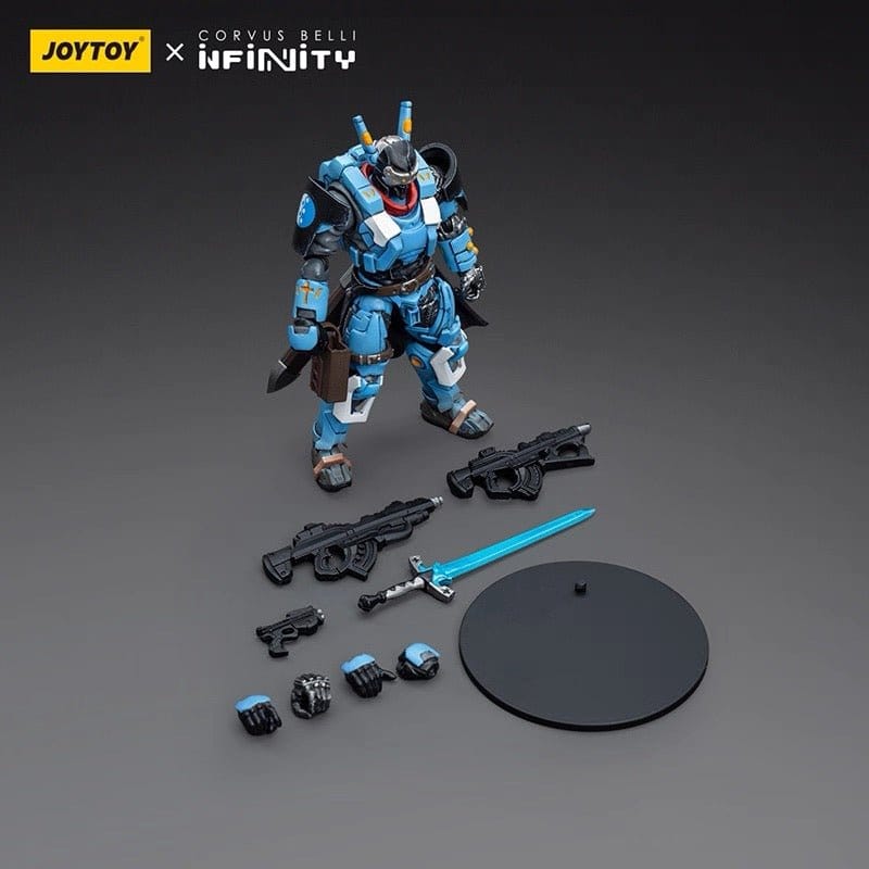 Joytoy Infinity Corvus Belli Knight Of Santiago Hacker 1:18 Scale Action Figure