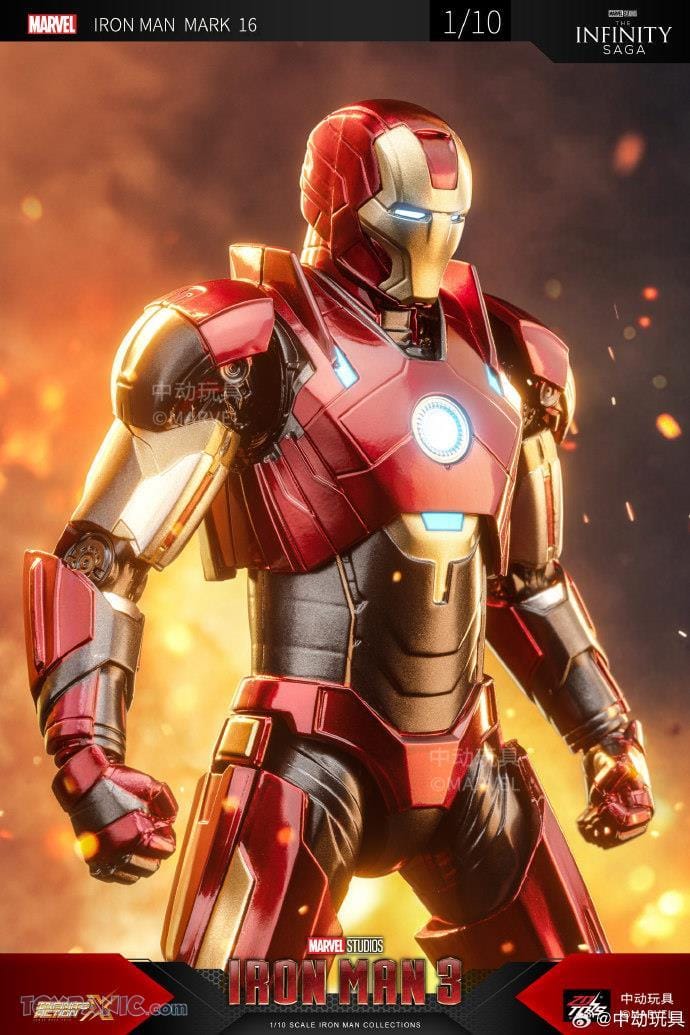 ZD Toys Iron Man Mark 16 (Nightclub) Action Figure